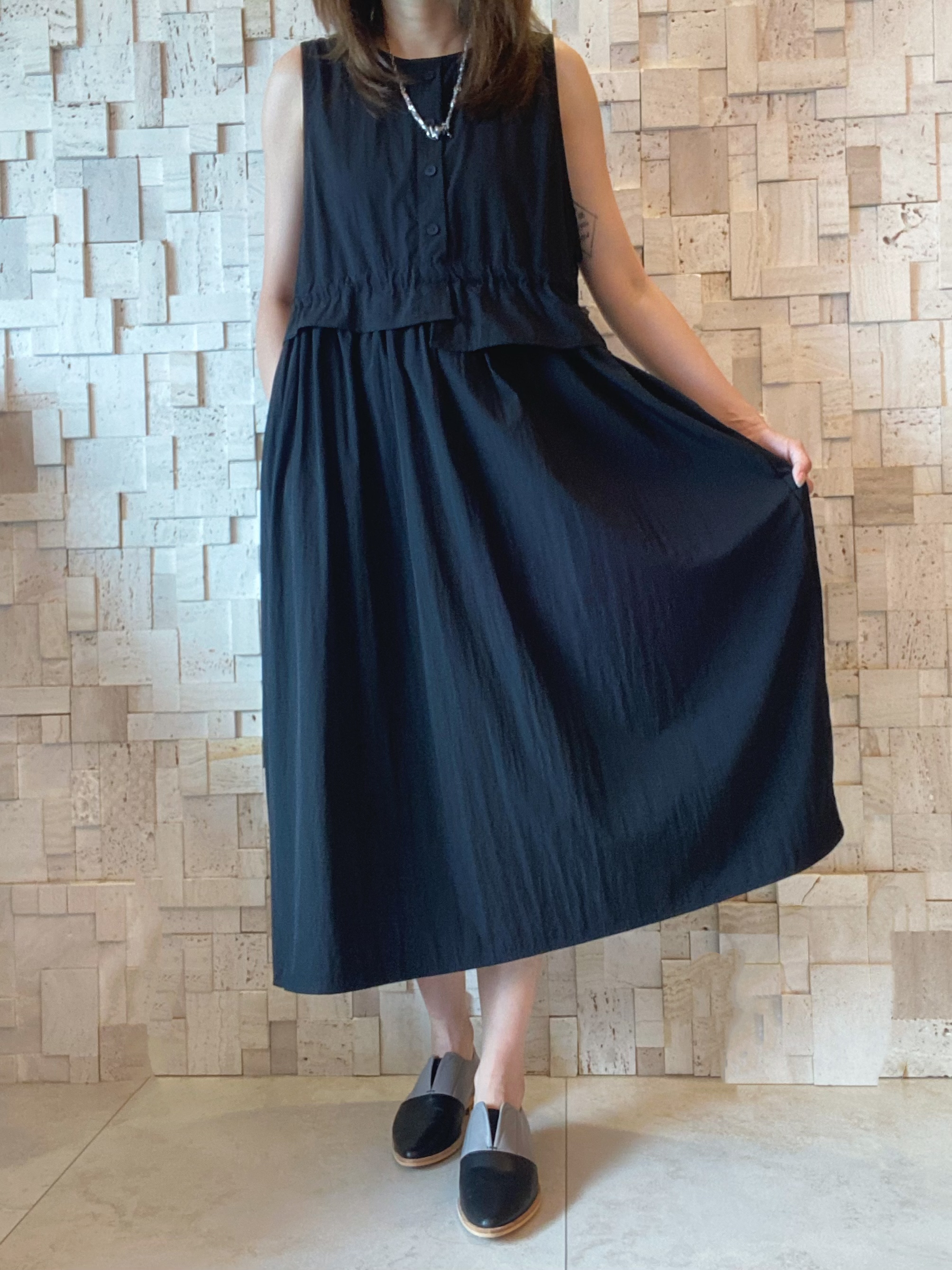 S00351 梳織索帶背心Op 💫