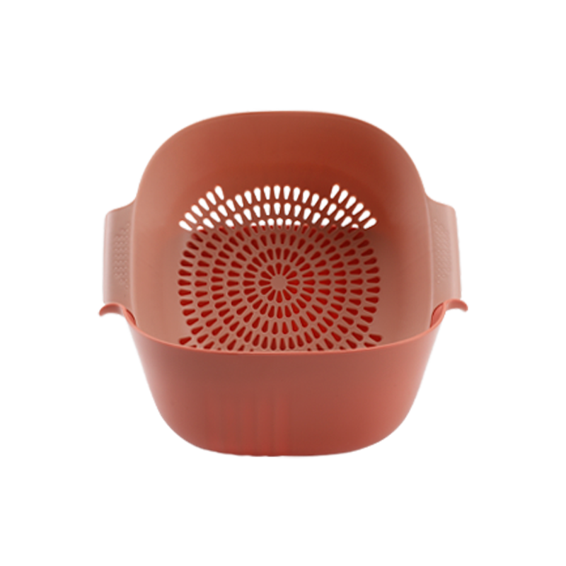 51106 沥篮 8024 红色 家得丽双层沥水篮8024红色