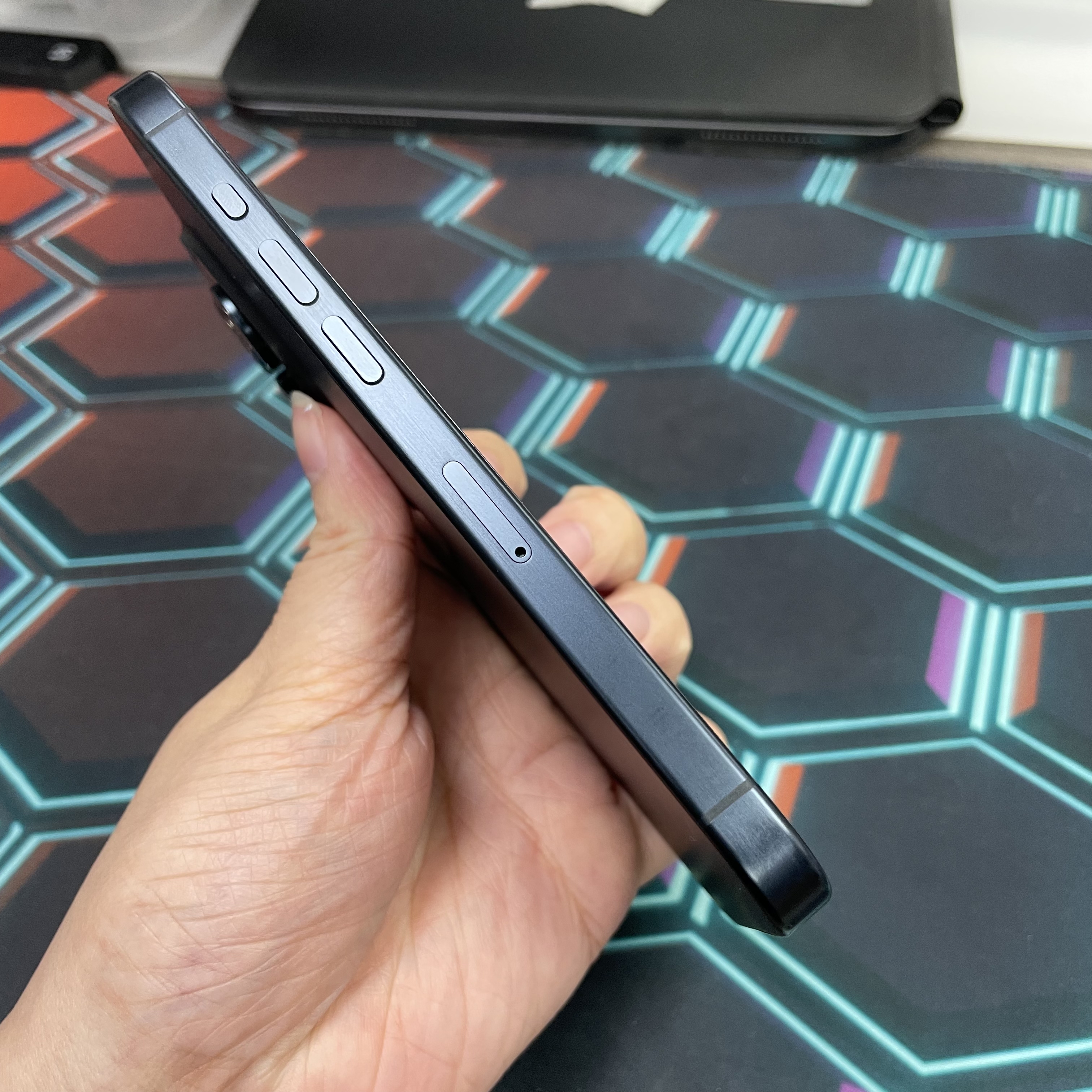 *8153 15 pro 完美機 256GB 電85 藍色 blue