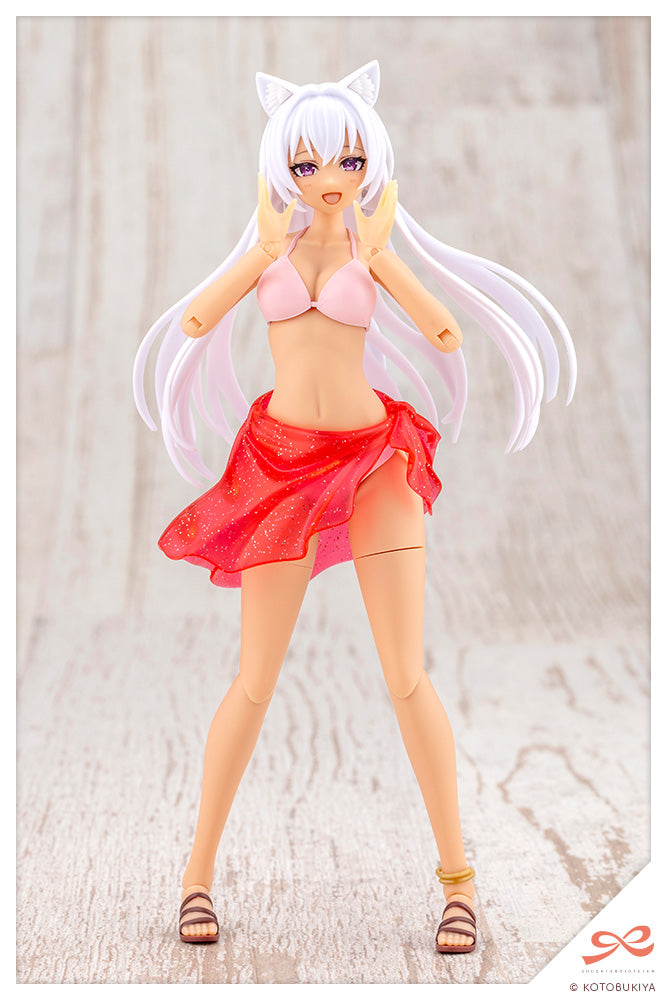 (預訂訂金 $100) (總價 $323) (壽屋店舖限定) 壽屋 Kotobukiya 創彩少女庭園 獸耳艾米莉塔【泳裝】夢幻風格 黃昏貓貓 模型 (行版) (KO09593) Dreaming Styletwilight Cat