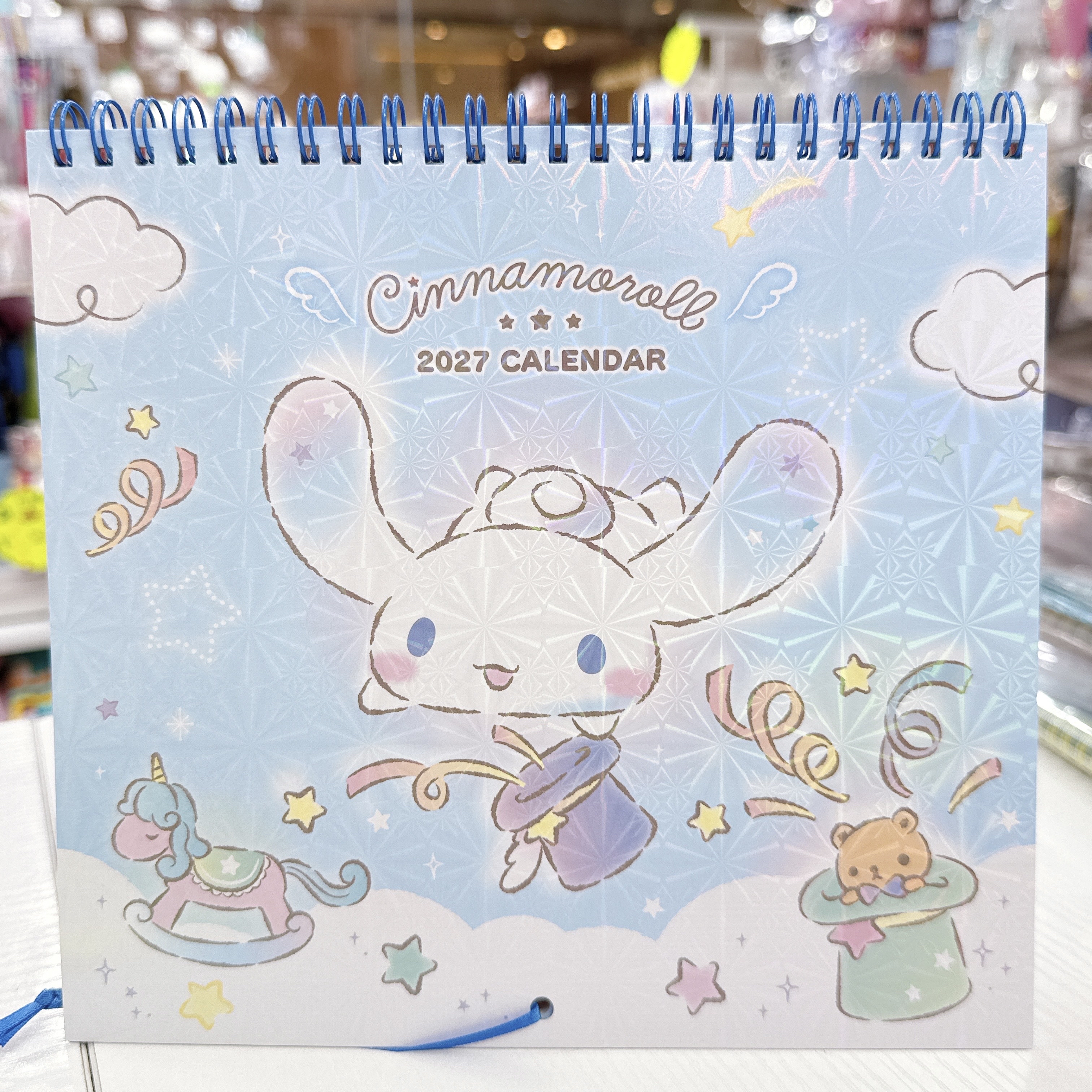 原裝行貨Sanrio 2027年 掛曆 香港假期農曆對照