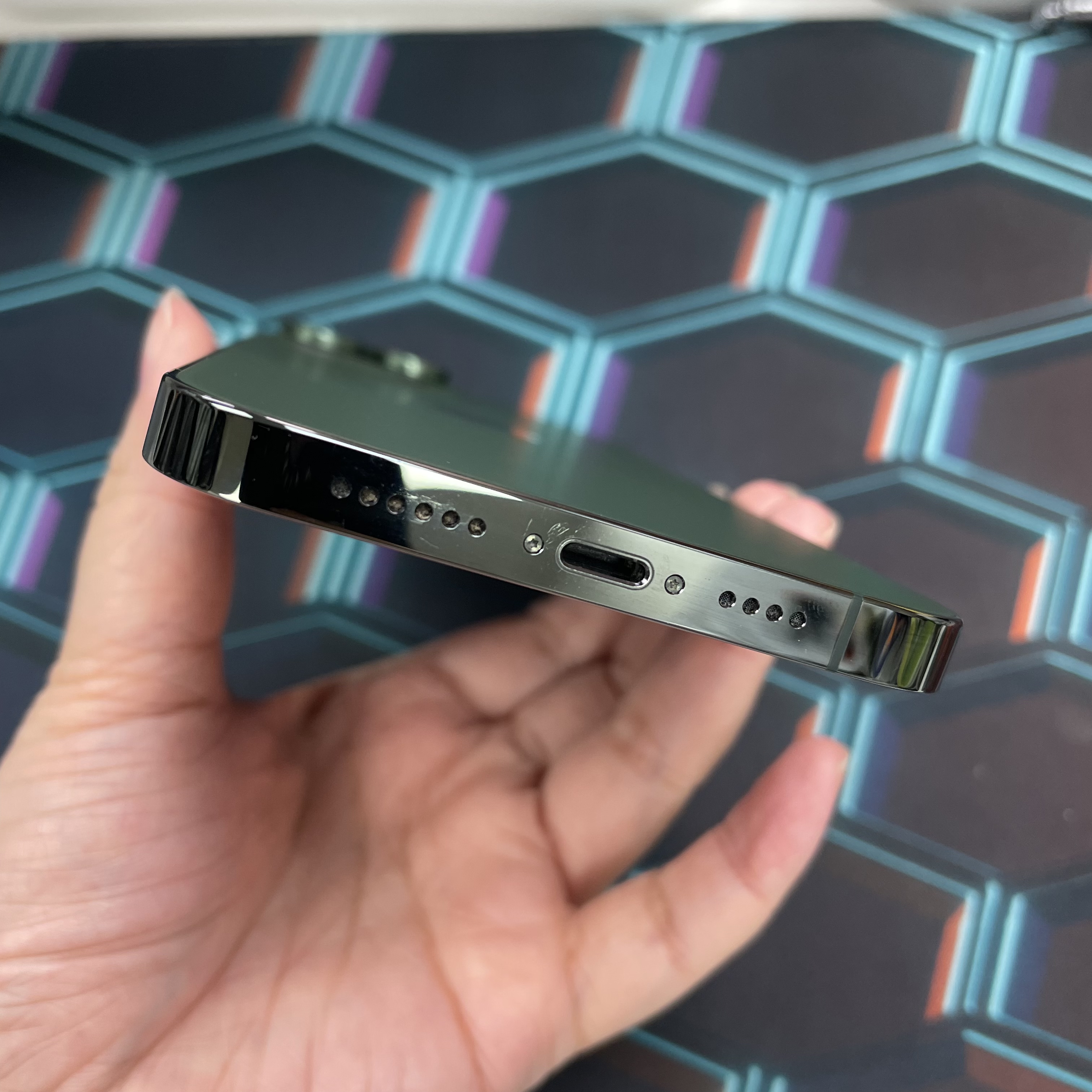 *5766 13 Promax勁靚機 256GB 電100 綠色 green