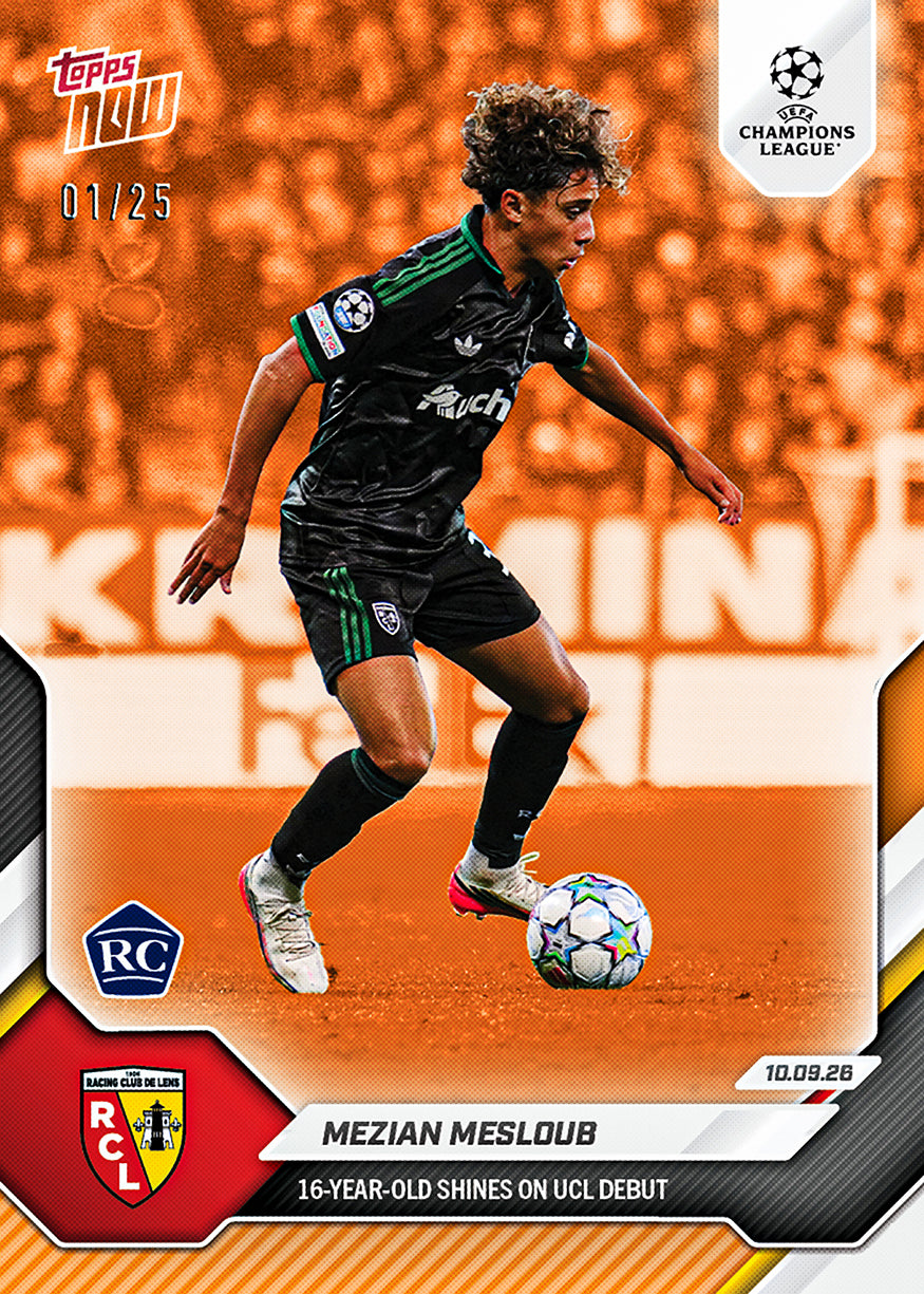 Mezian Soares Mesloub - 2026-27 UCL Topps NOW® #15【團購】