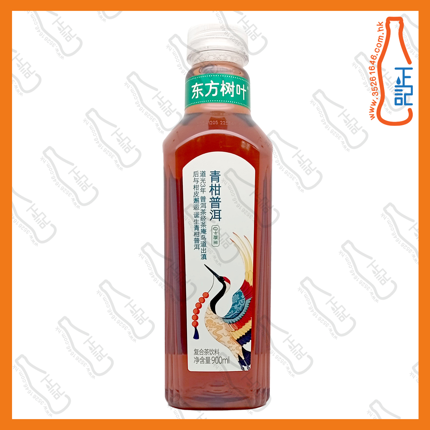(大支)農夫山泉 東方樹葉 青柑普洱 900ml x 12支 /箱