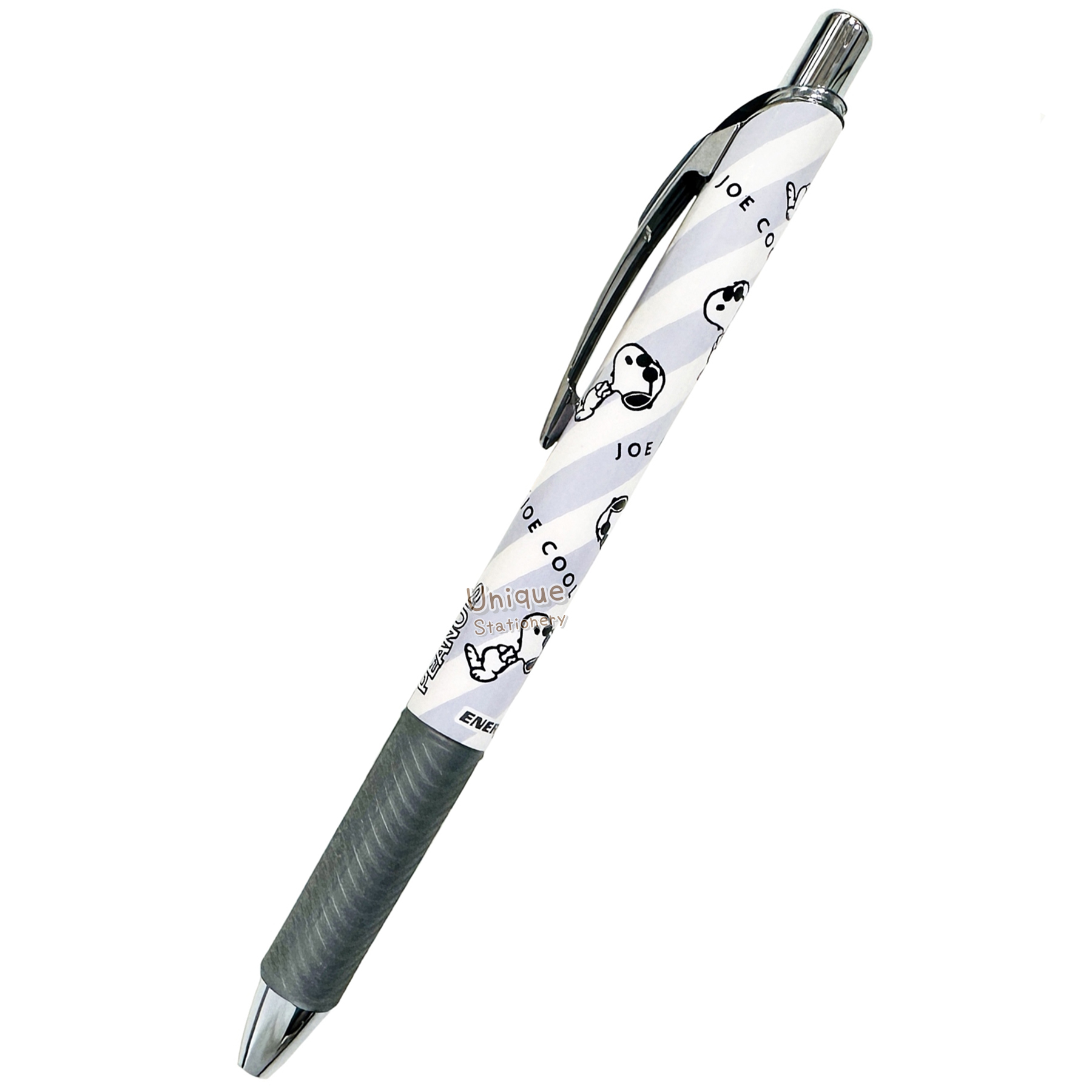 現貨｜Snoopy 日本製 Pentel EnerGel 0.5mm 黑色 啫喱筆 (229471)