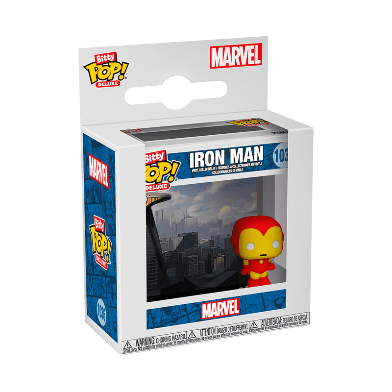 📦訂購 美國代購 Bitty Pop! Marvel Deluxe Iron Man (Avenger Tower) Figure 模型
