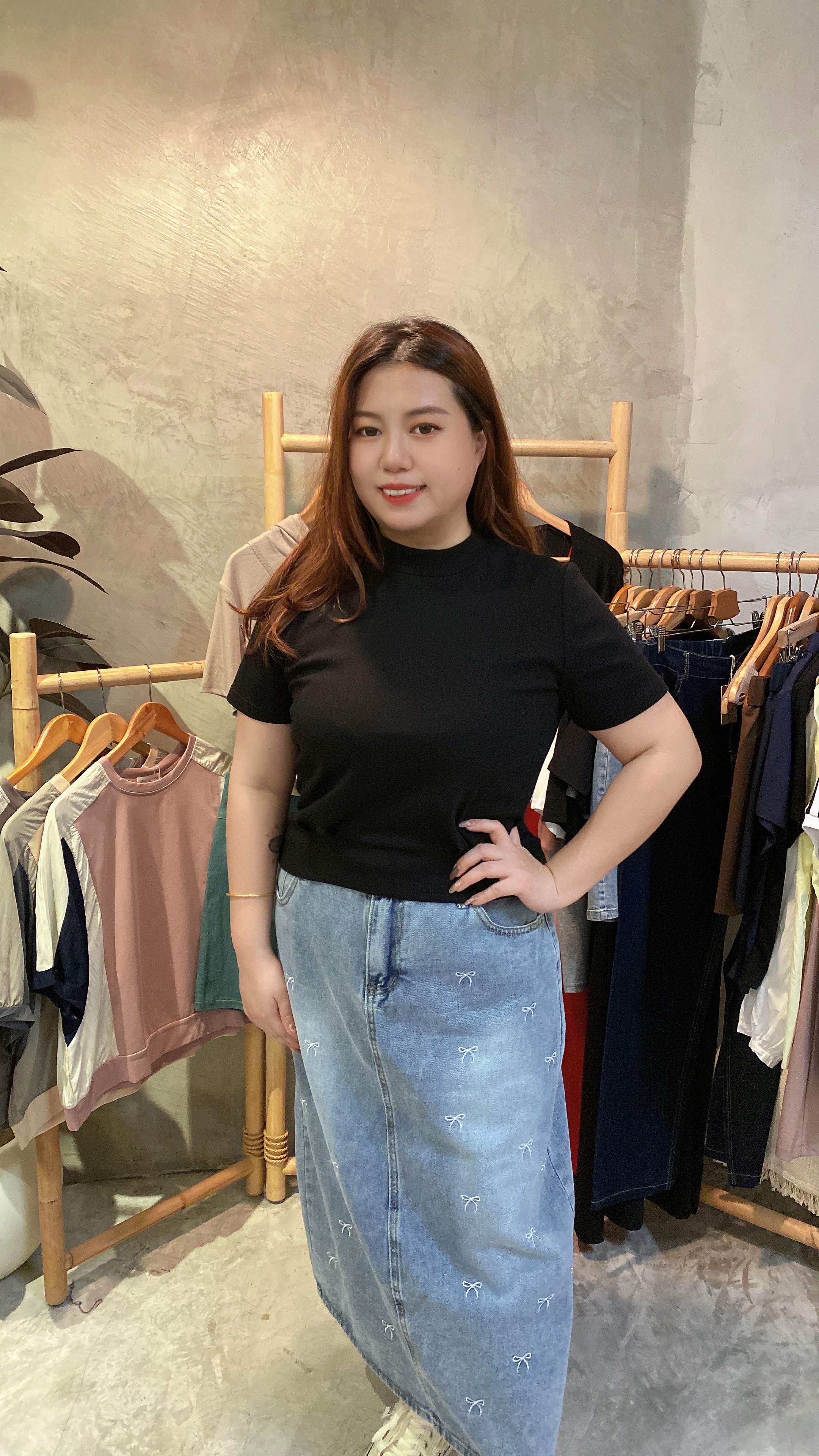 🎀4723号-圆领柔软短版上衣