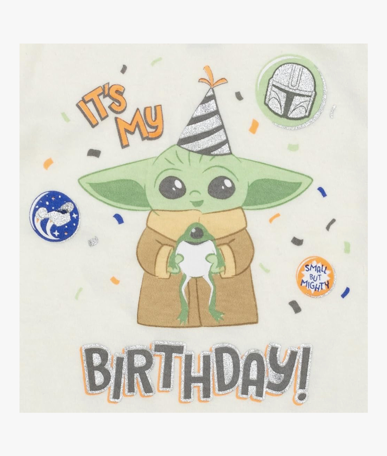 ☀️預訂 歐美直送☀️🇺🇸Star Wars系列Yoda生日印花短袖上衣燈籠褲帽子三件套