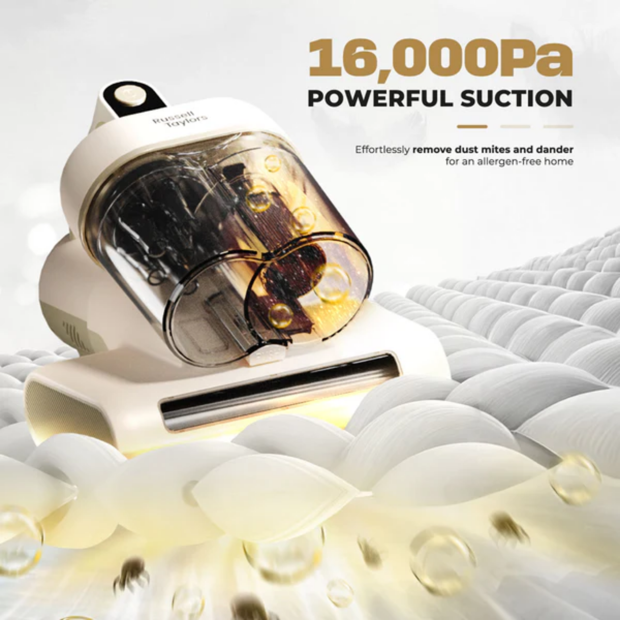 Russell Taylors Dual Cup Dust Mite Vacuum (VM20)