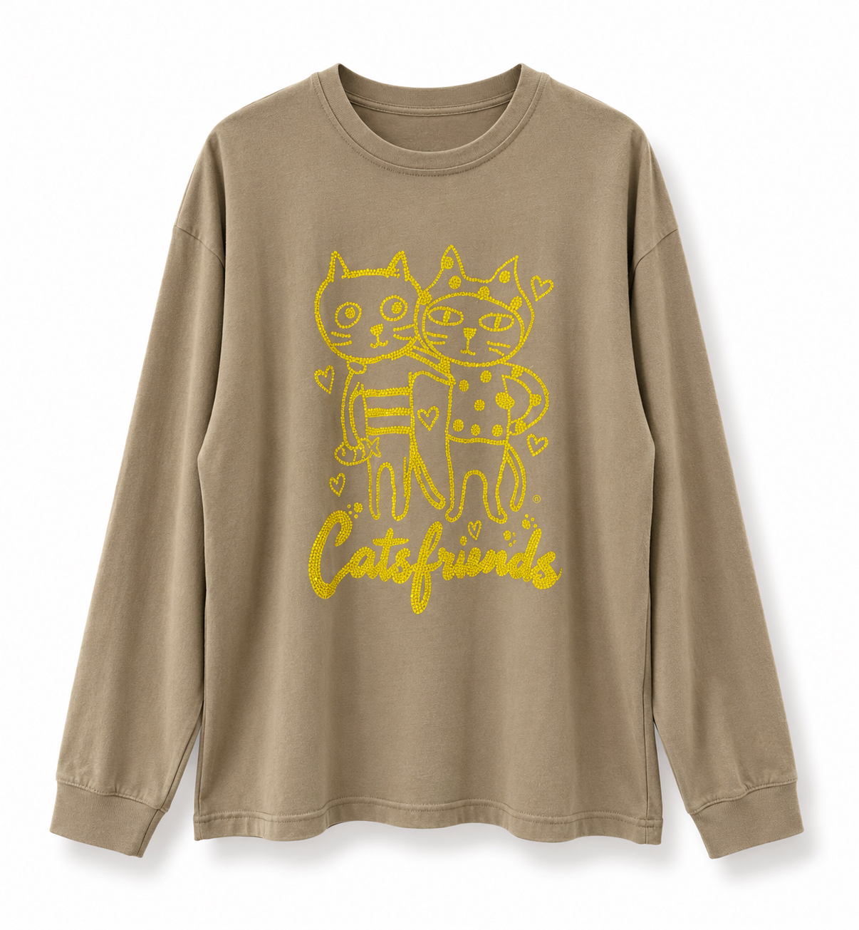 Casfriends Red L/Tee