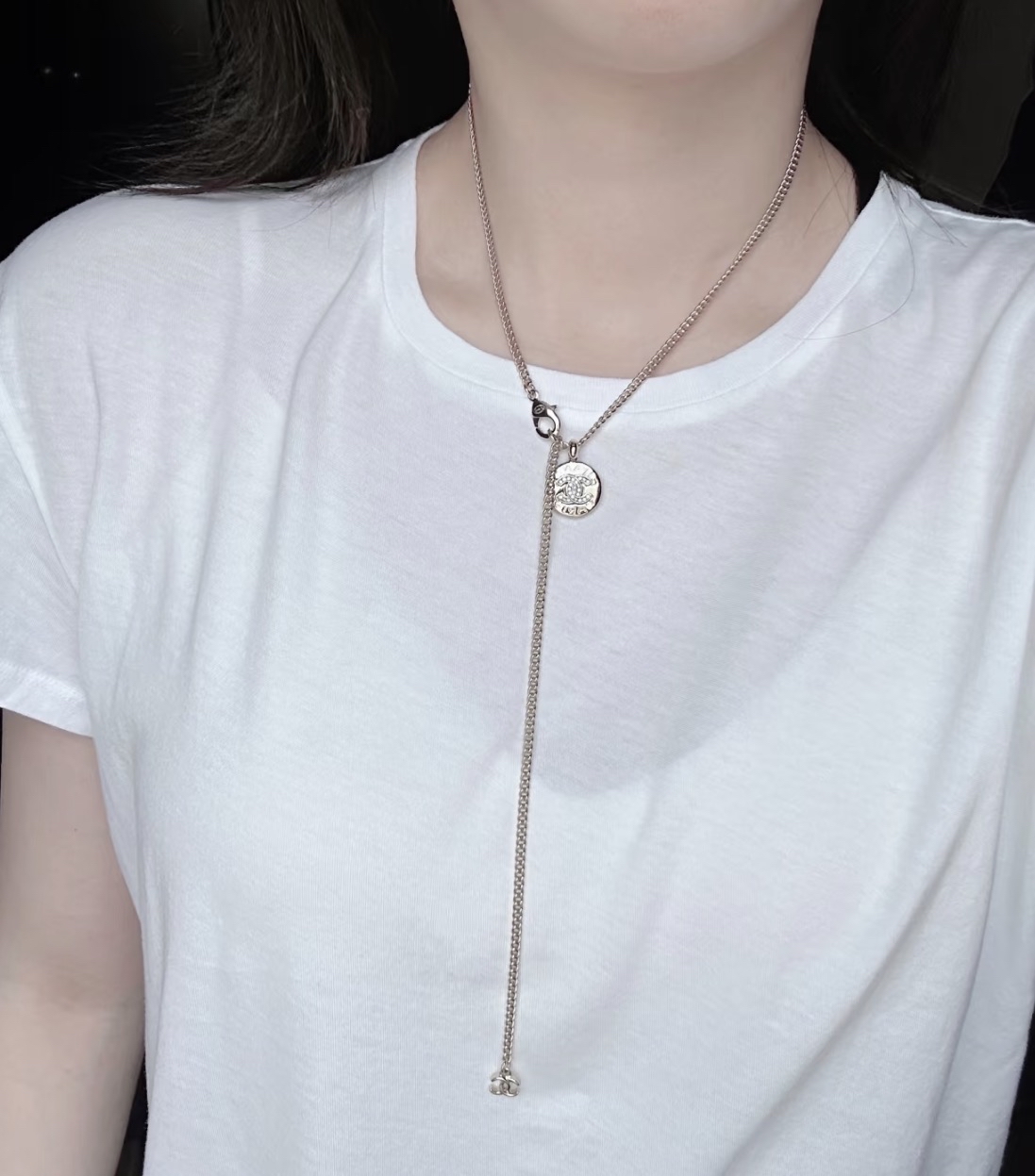 Chanel 金幣頸鏈 三種戴法