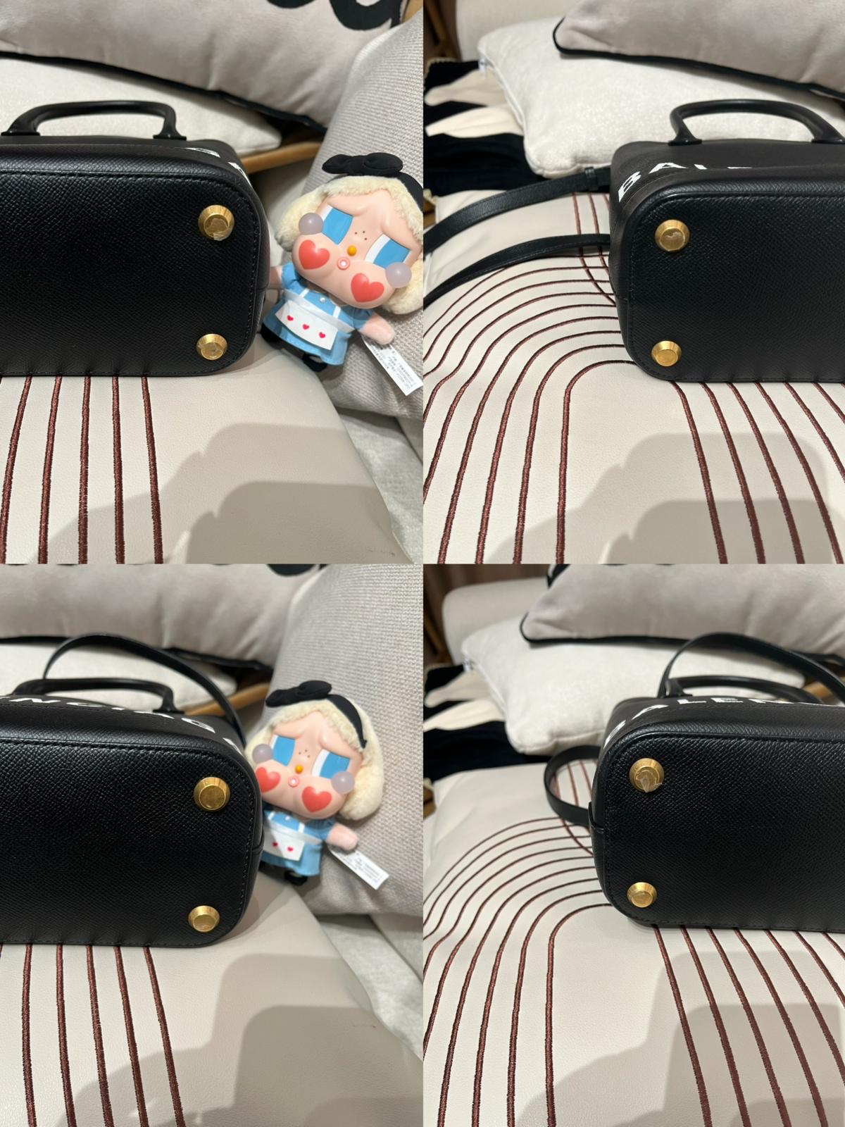 Balenciaga Ville XXS 2 Way Bucket Bag Black Calfskin 100%Authentic, 95%new ✅Dust bag