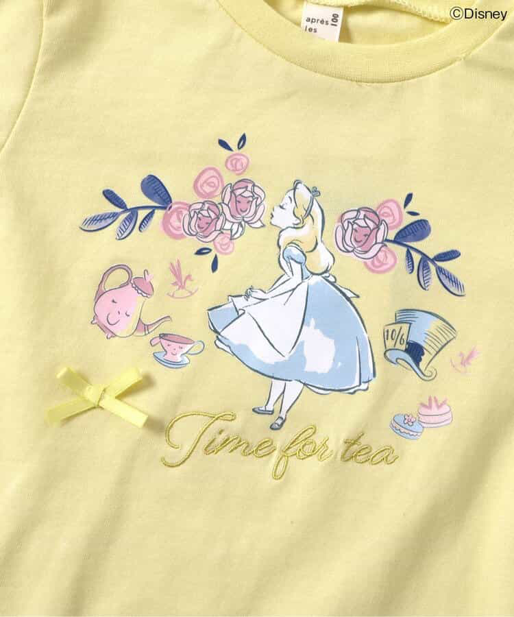 🇯🇵預訂 日本直送🇯🇵Apres les cours x 愛麗絲系列四色人物印花貼花長袖T恤