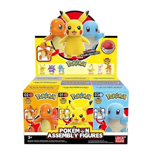 【Pokémon】手動拼裝盲盒