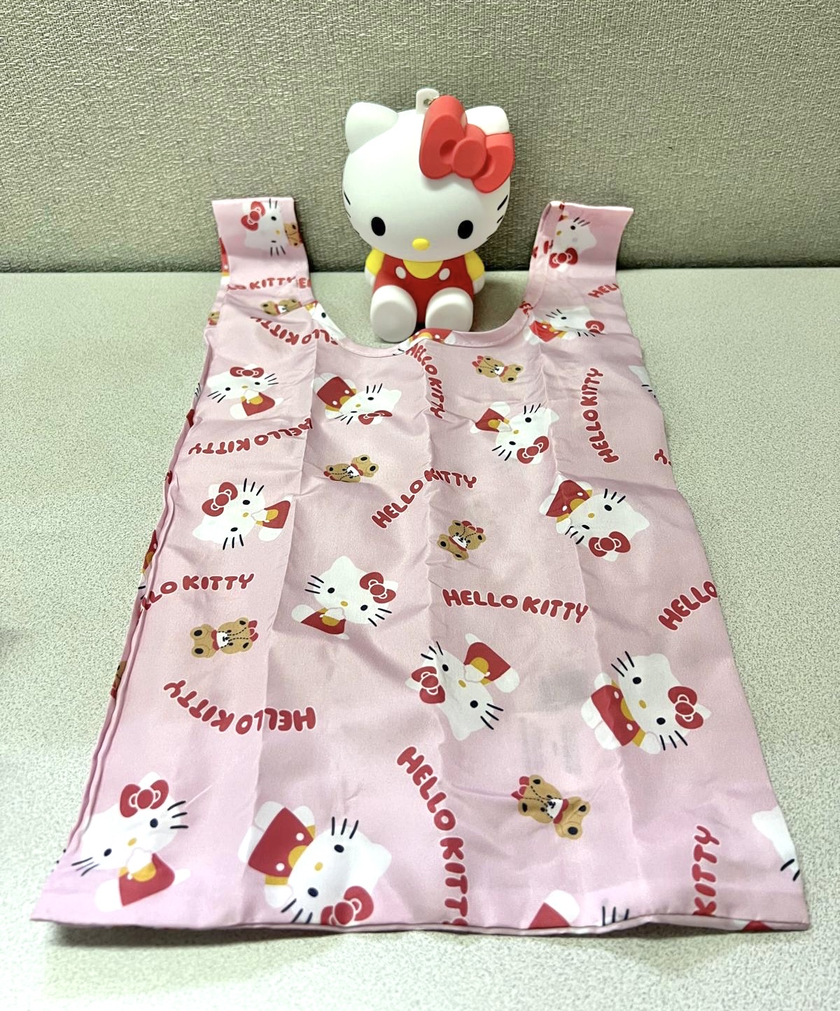 🎌日本直送🎌 Hello Kitty矽膠公仔掛飾連收納環保袋