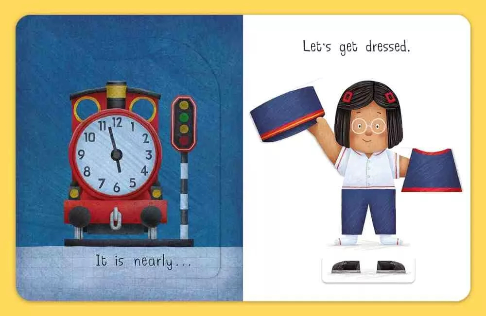 Busy Day: Train Driver: An action play book