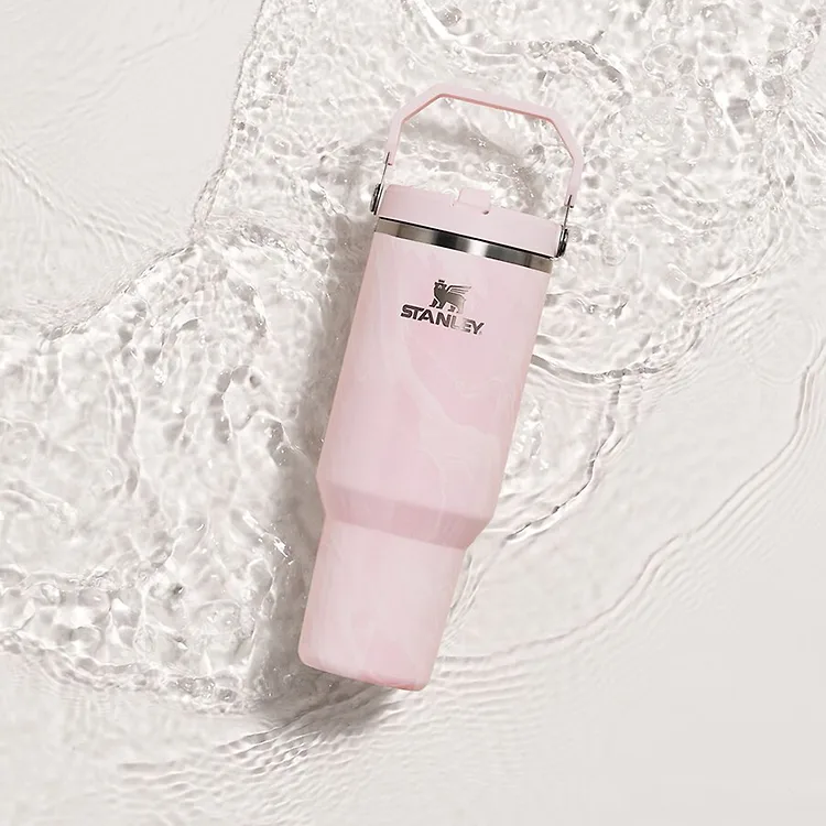 [STANLEY] Iceflow Flip Straw 2.0 Tumbler 887ml - CALACATTA COLLECTION (4色)