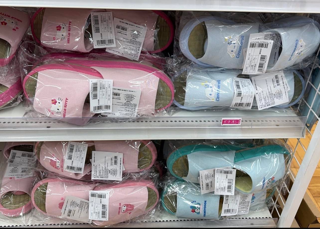 🎌日本直送🎌Sanrio 竹蓆底家居鞋 大人
