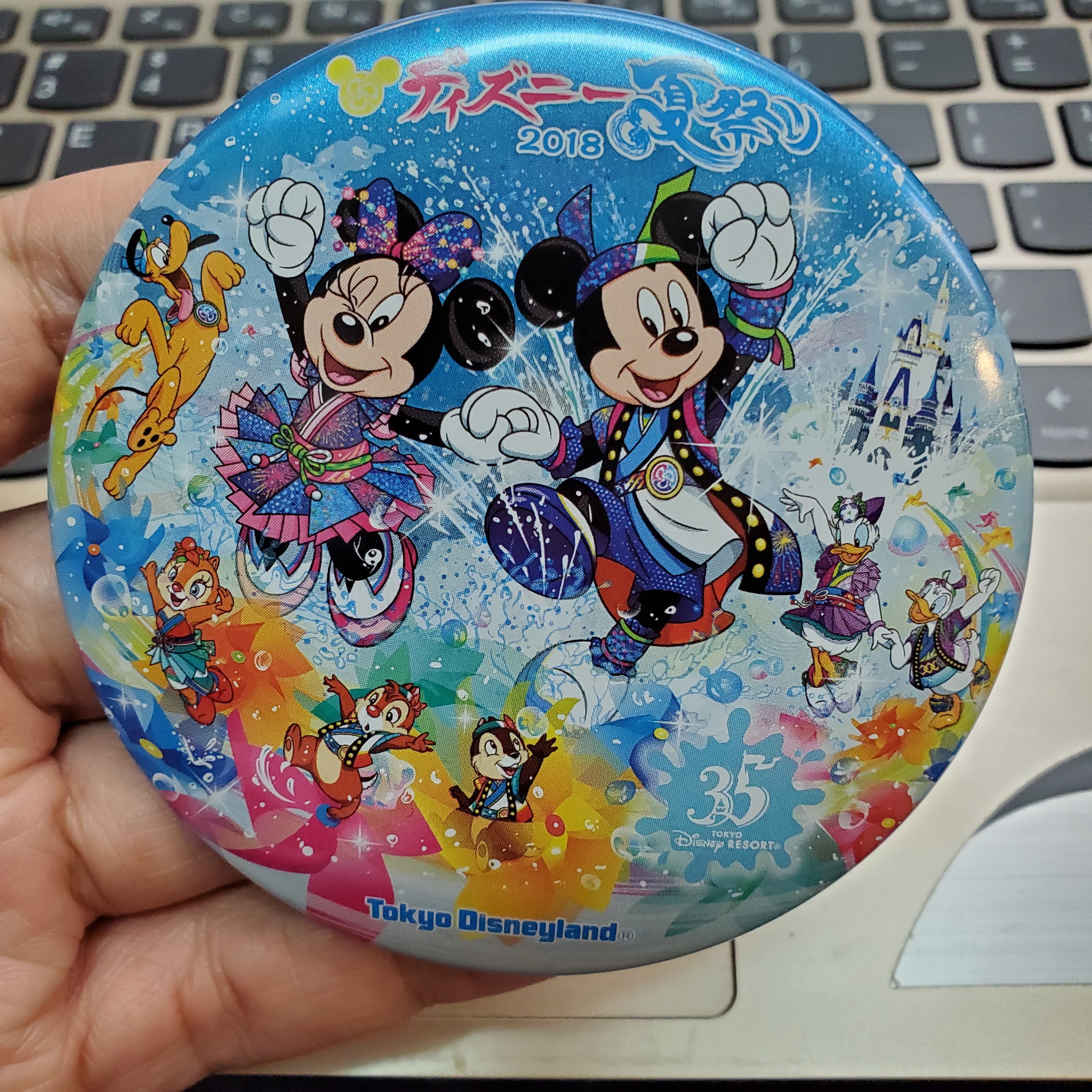 [現貨] [東京迪士尼樂園] 襟章 {TF210410K}