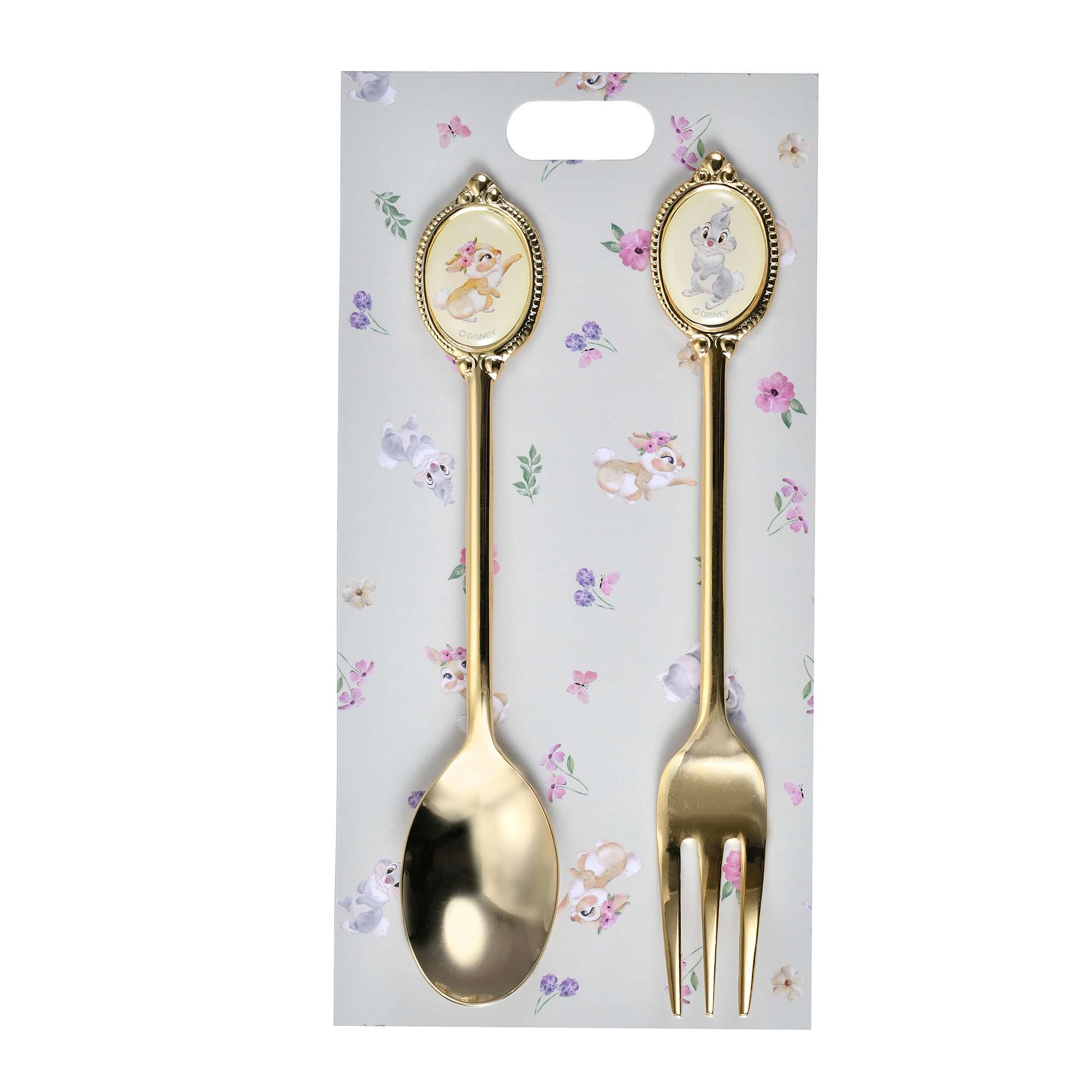 🎀【預訂】Disney Spring Romance Miss Bunny & Thumper 勺叉套裝 