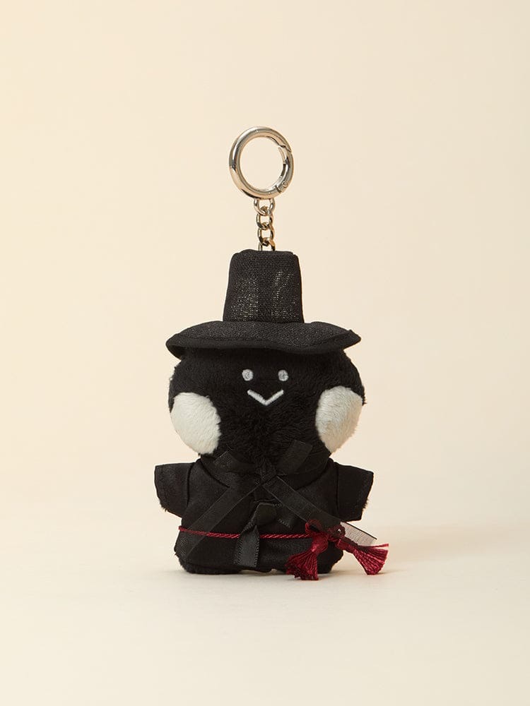 📦訂購 韓國代購 LINE FRIENDS minini lenini UNDERWORLD SAJA PLUSH KEYRING (K-SOUVENIR) 莎莉Sally韓服鎖匙扣