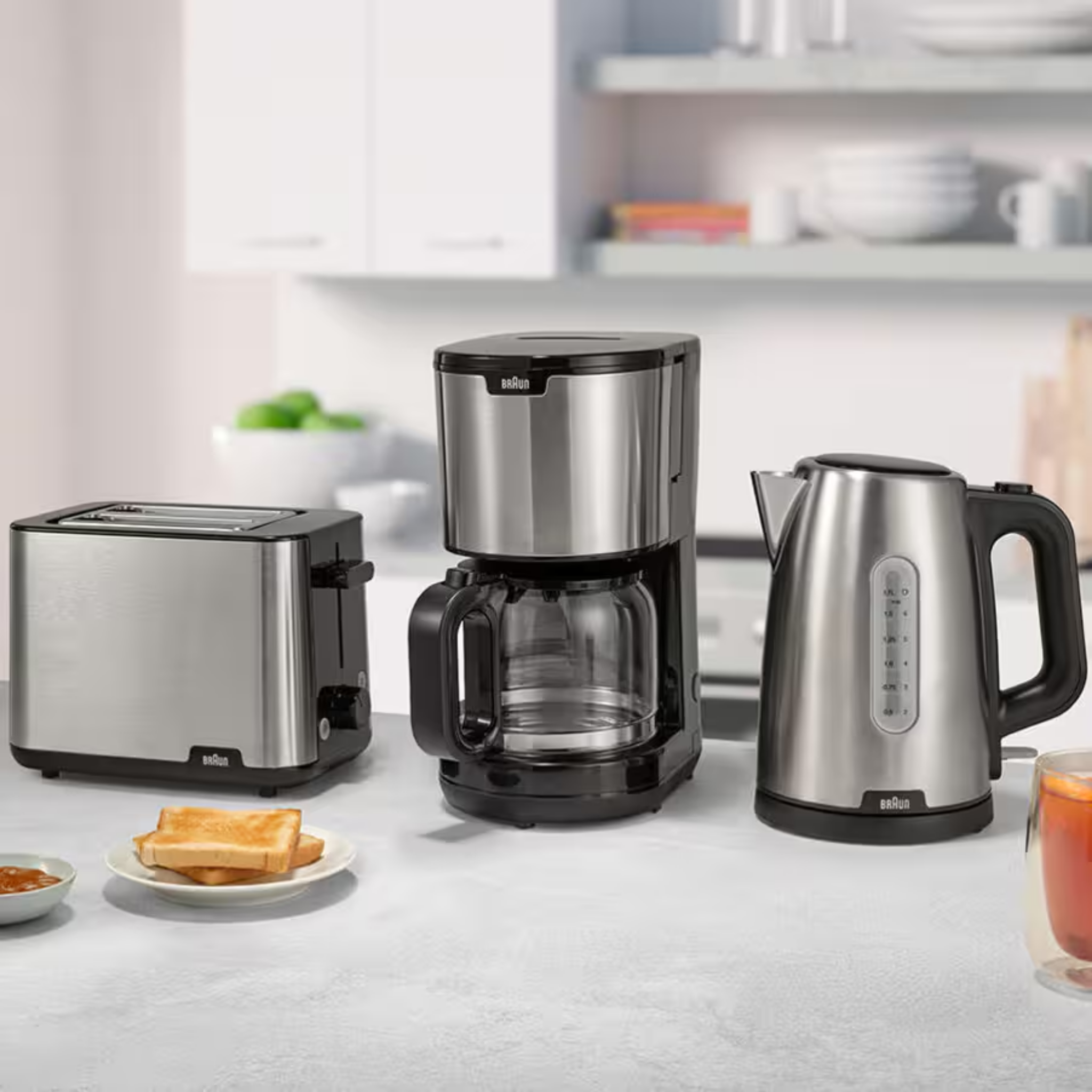 Braun Breakfast1 Long Slot Toaster (HT1510BK)