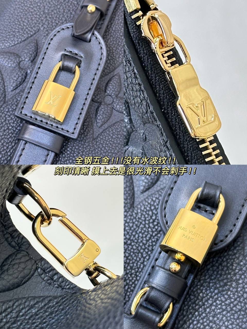 LV新出的All in BB👜✨ 真的爱！小小一只，却超能装，日常出门的东西都能塞下。老花配色简约又百搭，背法很多~手提，腋下，单肩，斜挎，随心搭！瞬间跳进包里变身千金 今天这款是全皮压纹款，别看包小小，但它自身的功能真的非常吸引人！首先包包自身本来就有4种的形态随你变换，蝴蝶结 你想放在哪儿都能给你设计明白 allin就是容量足够大，出门旅行你想拿什么都能给你装好，加上还有一个永不分离的子包，真的爱了爱了😍 尺寸：17*12*19开口处24