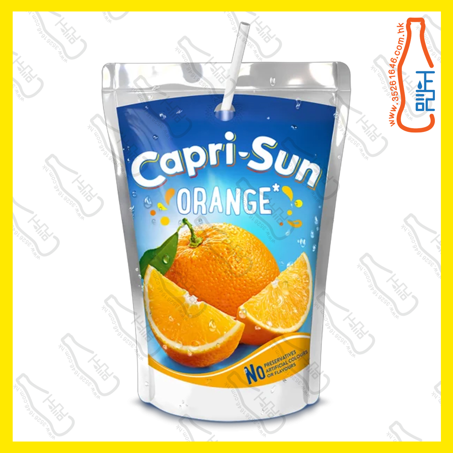 韓國Capri Sun - 橙汁 200ml x 10包 /箱