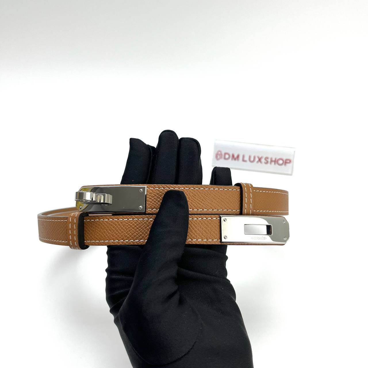 Hermes Kelly Belt Gold PHW (Stamp B)