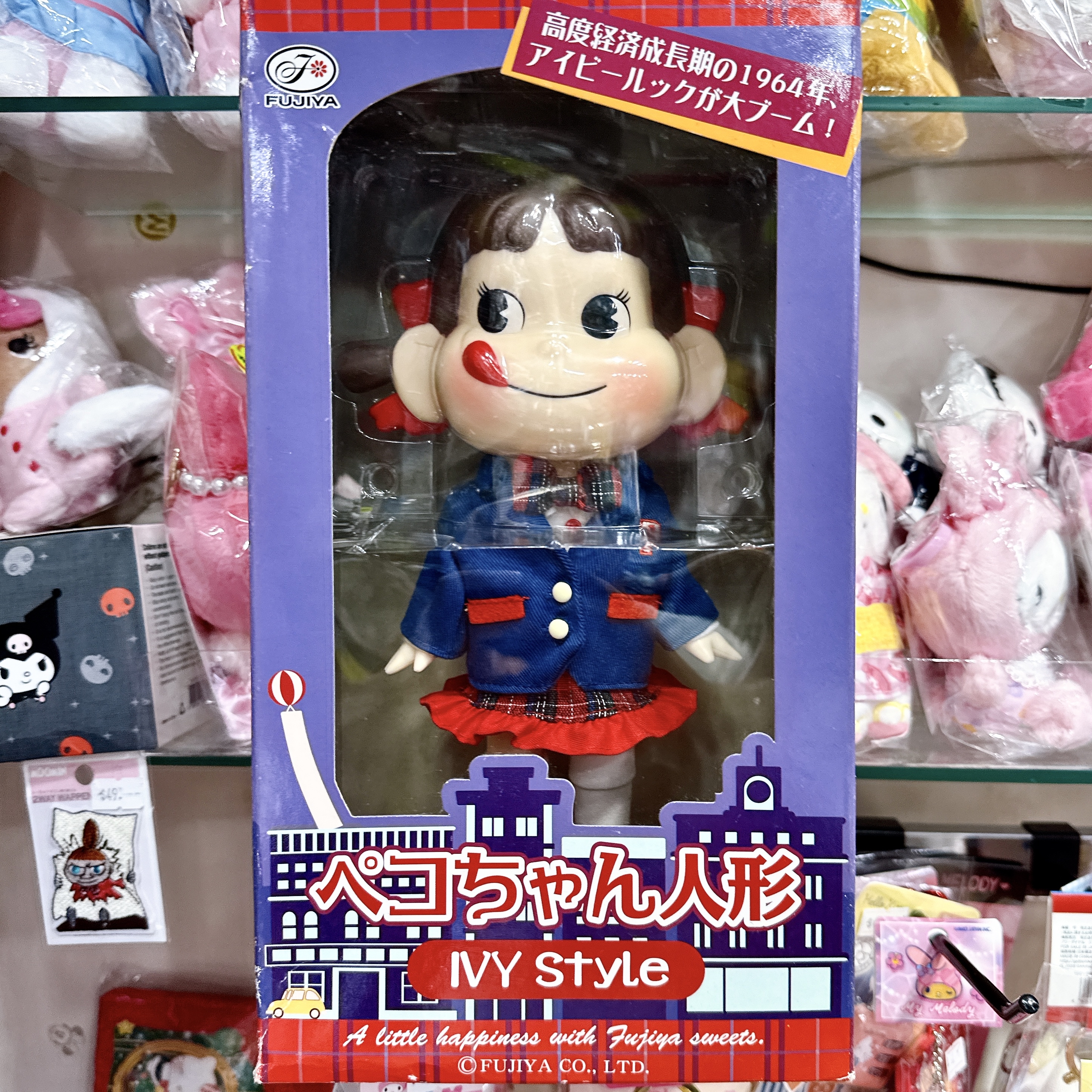 2012年日本版牛奶妹英格蘭Ivy style 人形公仔 中古 包裝盒30 cm ccc