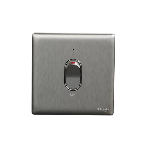 施耐德 Unica X 炫星銀 32A單位 燈曲