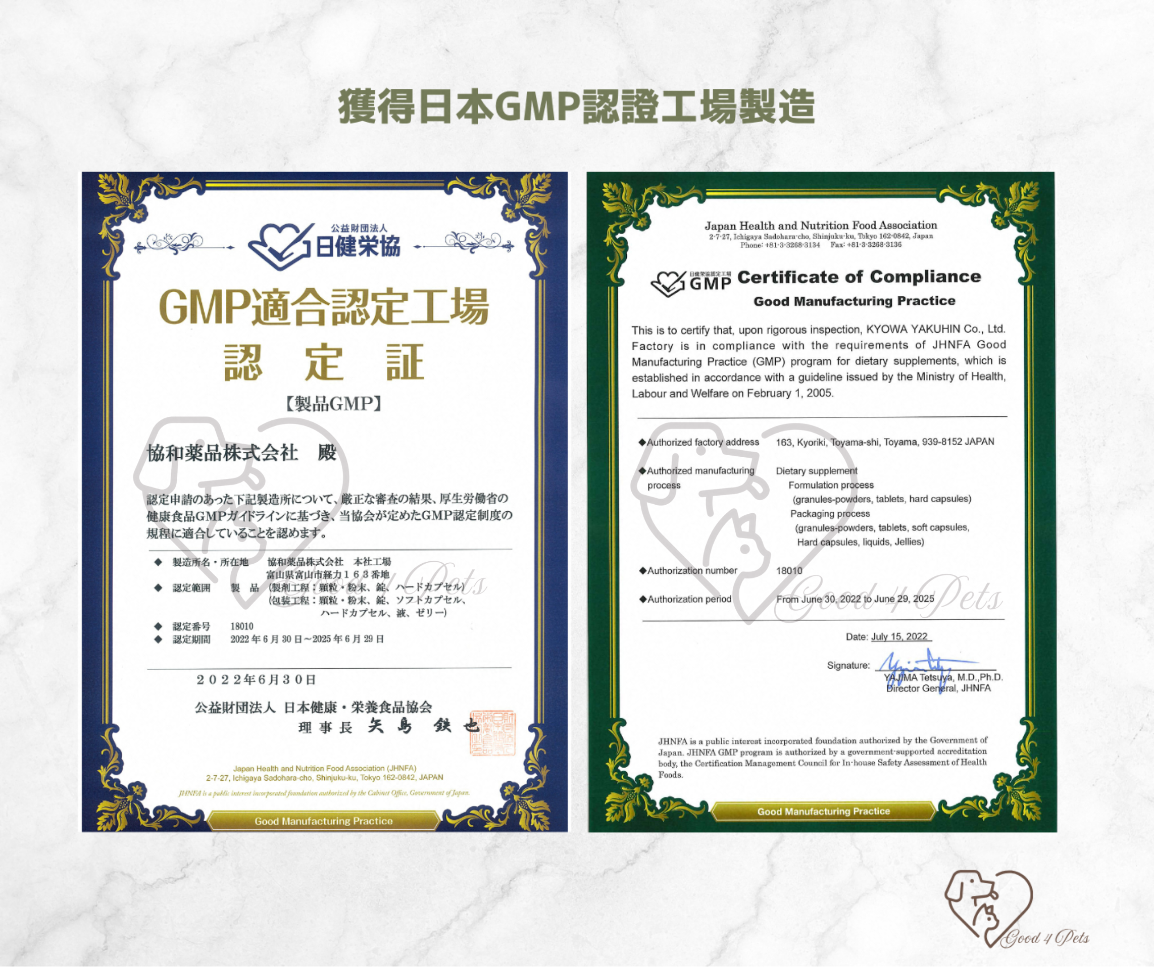 寵物 NMN 推薦 | Good NMN6000 | 99% 純度 日本製 GMP 認證 逆齡抗衰老