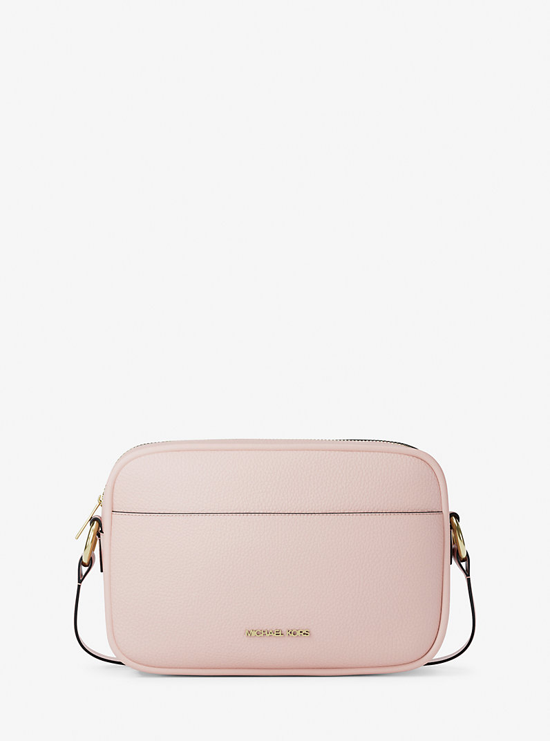 MICHAEL KORS Jet Set Leather Camera Crossbody Bag