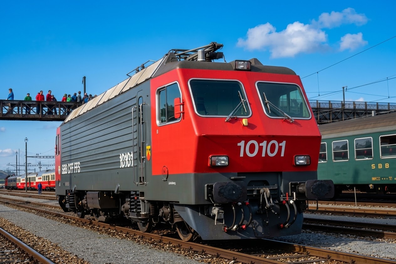 SBB Re4/4 IV #10101 Lemke Hobbytrain N DCC Sound 