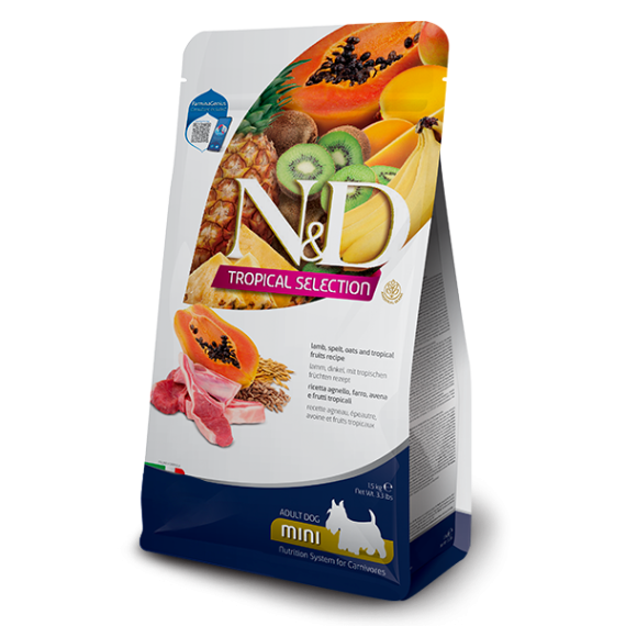Farmina N&D 熱帶精選 羊肉 成犬乾糧 1.5kg/5kg/10kg