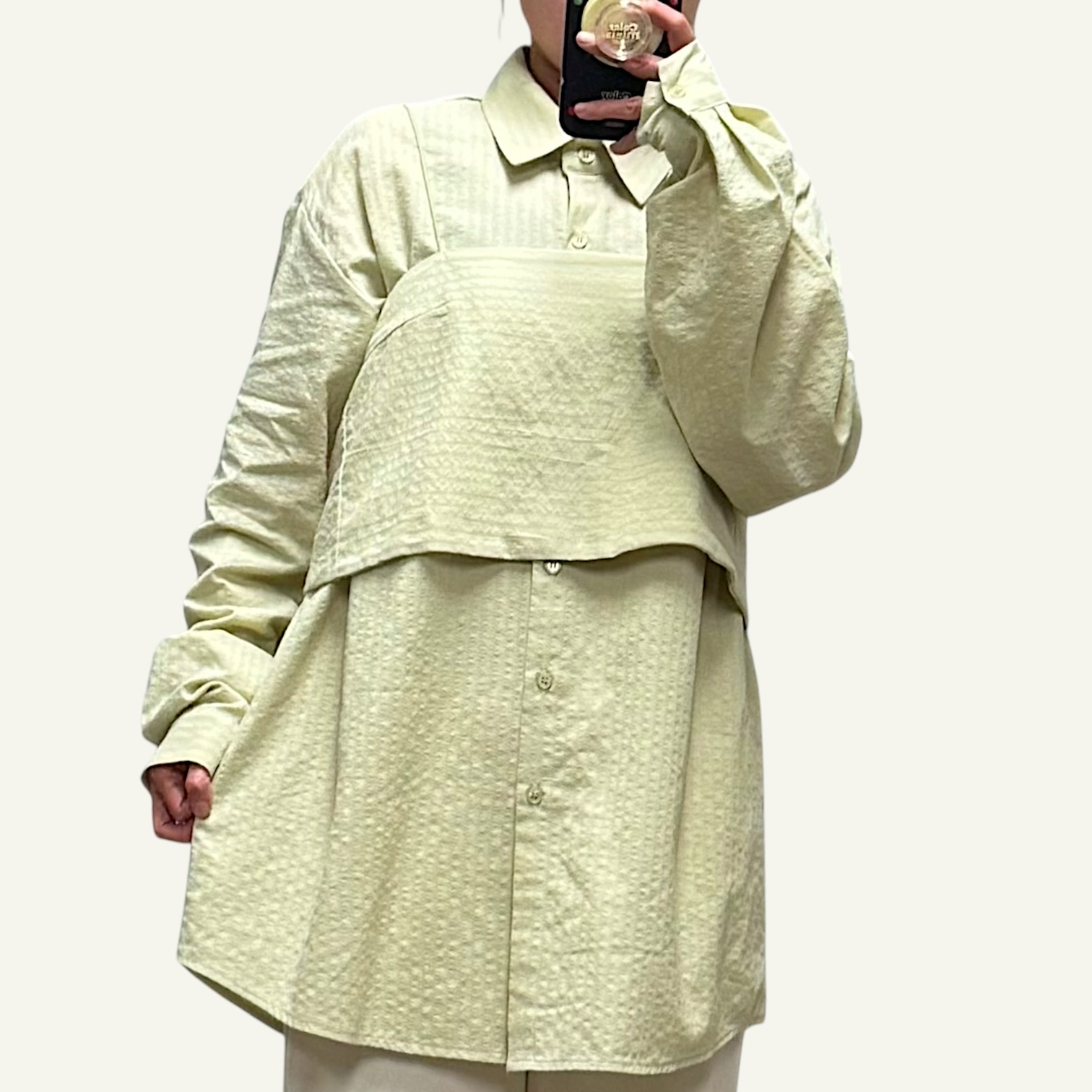 221051 背心+恤衫set