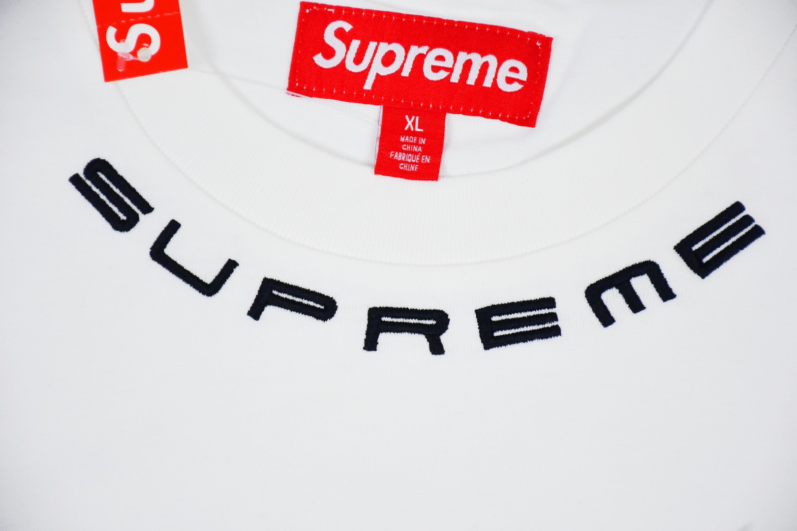 Supreme Collar Logo L/S Top Tee