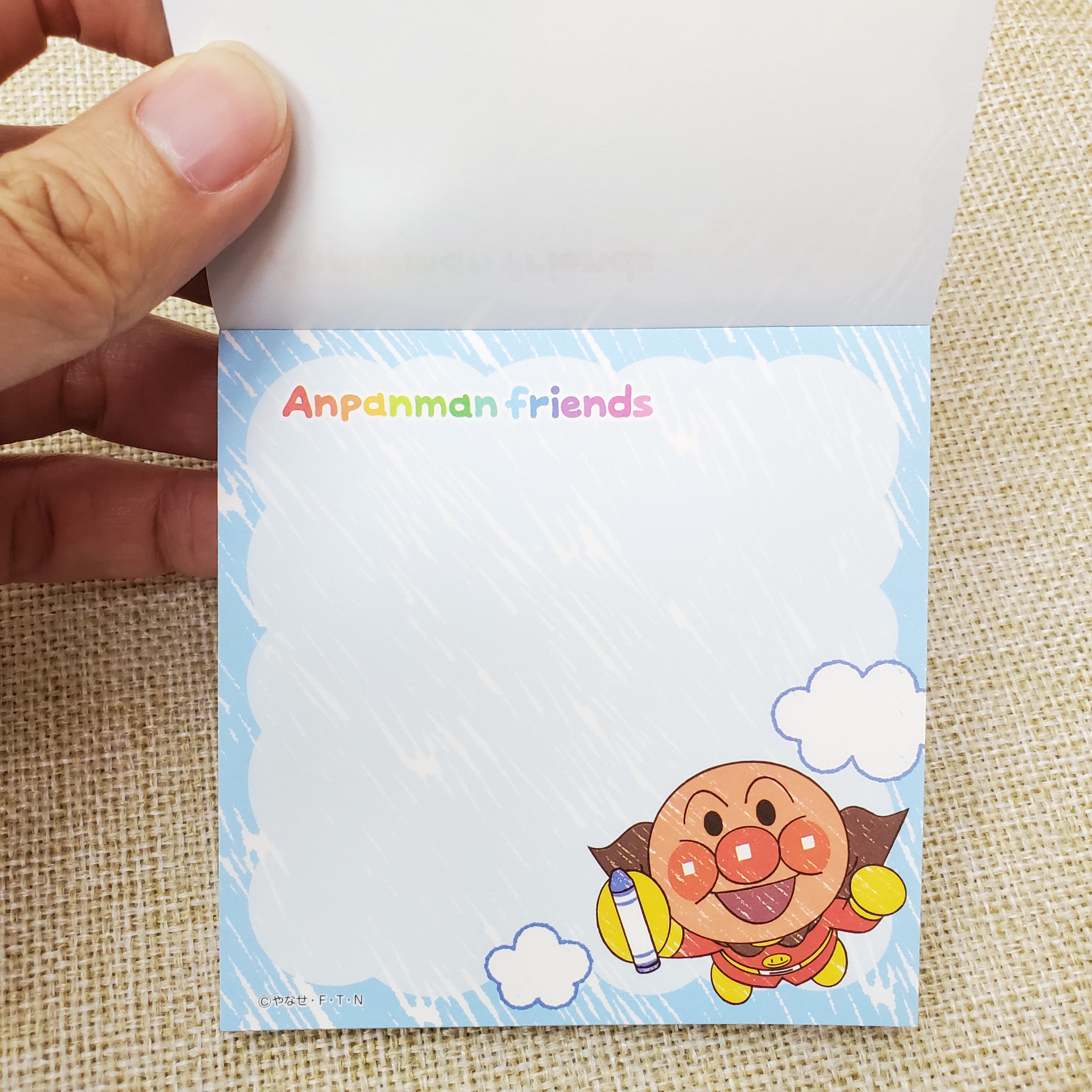 [現貨] [日本直送] 麵包超人 {Memo pad TF120361}