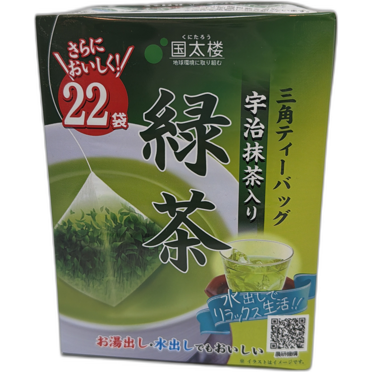 22包宇治抹茶綠茶三角茶包