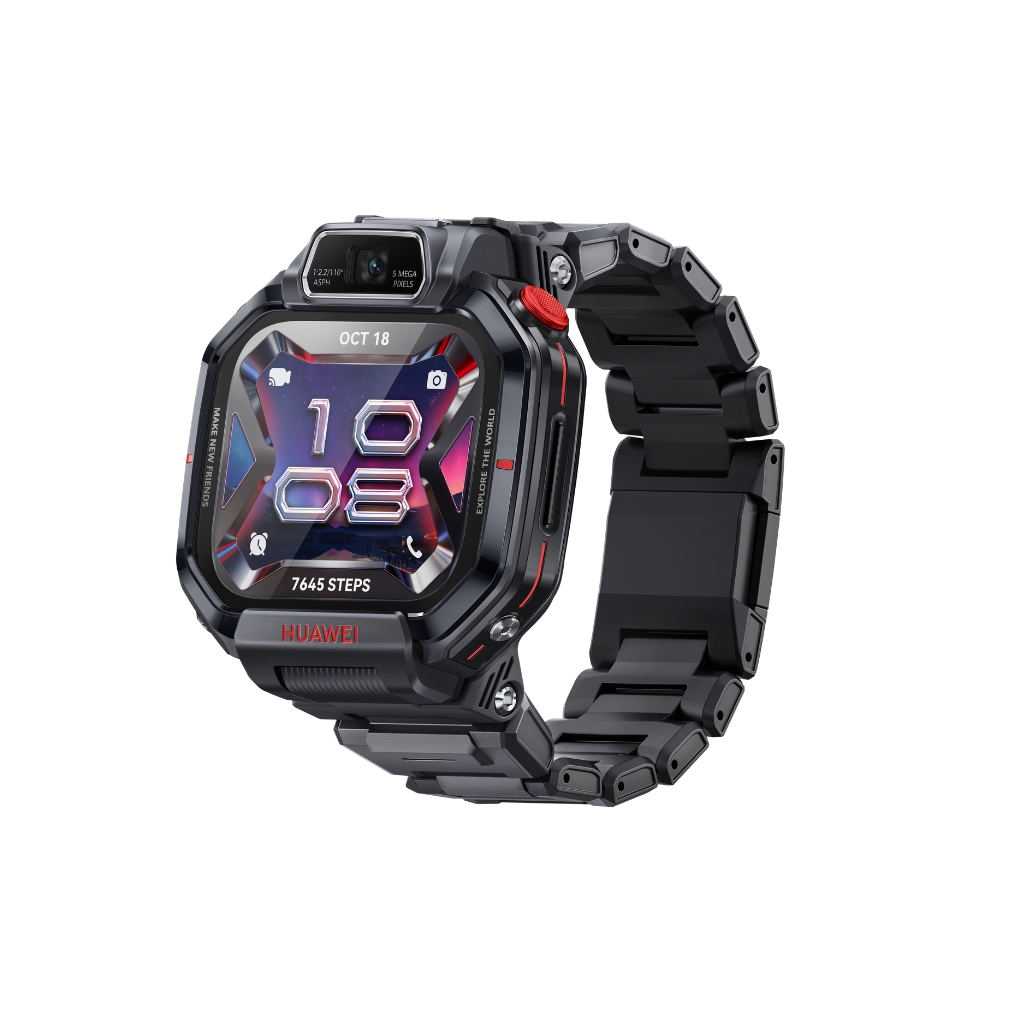 Huawei Watch Kids X1 Pro 智能兒童手錶｜AI 精準定位｜雙鏡頭視訊通話｜IPX8 防水｜安全守護｜香港行貨