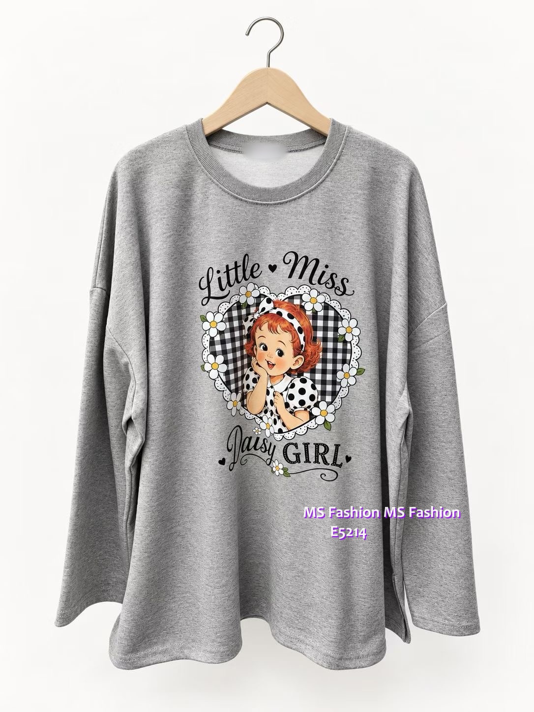 E5214 可愛女仔tee
