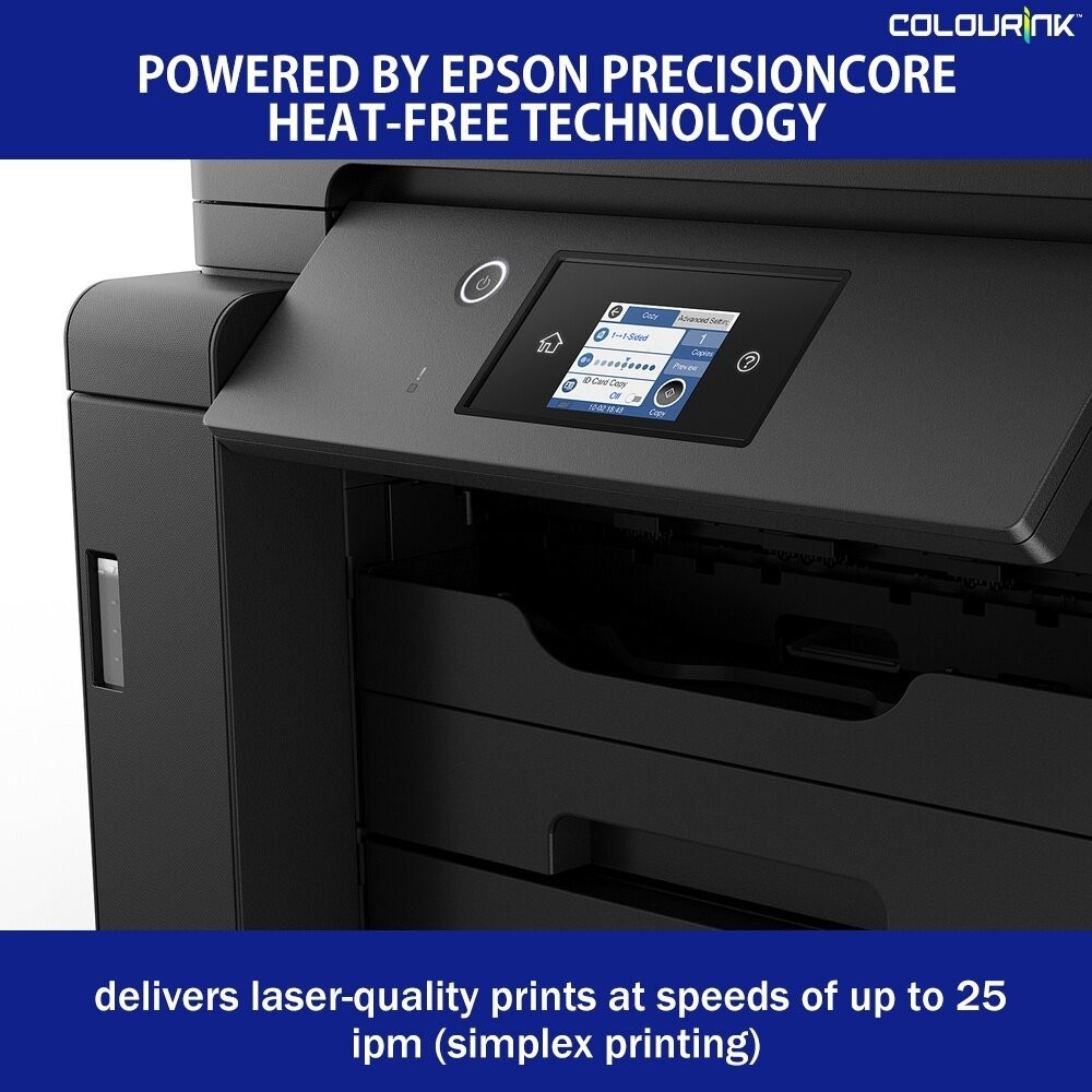 Epson EcoTank L15150 L15180 A3 Wi-Fi Duplex All-in-One Refill Colour Ink Tank Printer ADF Scanner L14150 J3930DW T4500DW