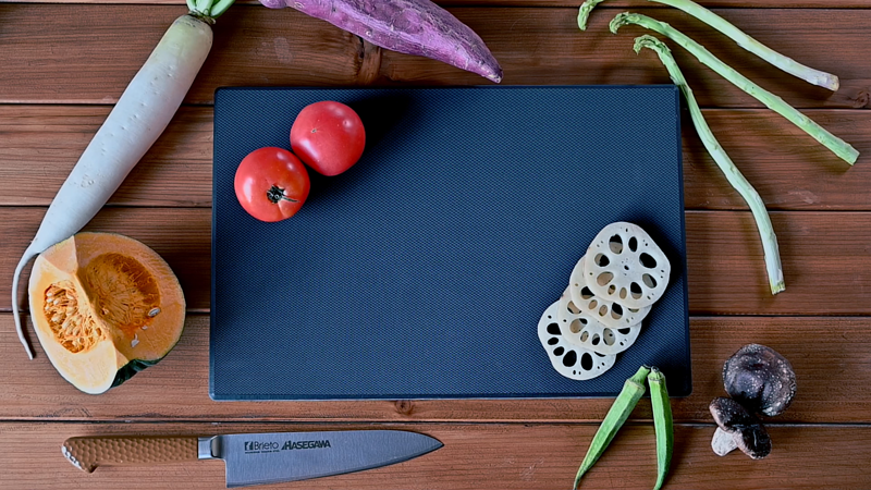 Hasegawa 長谷川 FPEL系列黑色木芯橡膠抗菌砧板