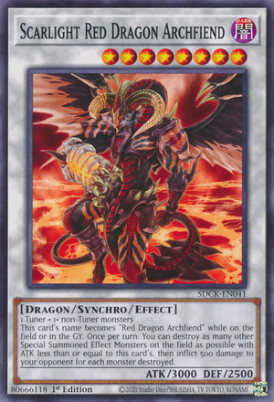 CR11-AE016 (UTR)Scarlight Red Dragon Archfiend(紅惡魔龍 右痕)