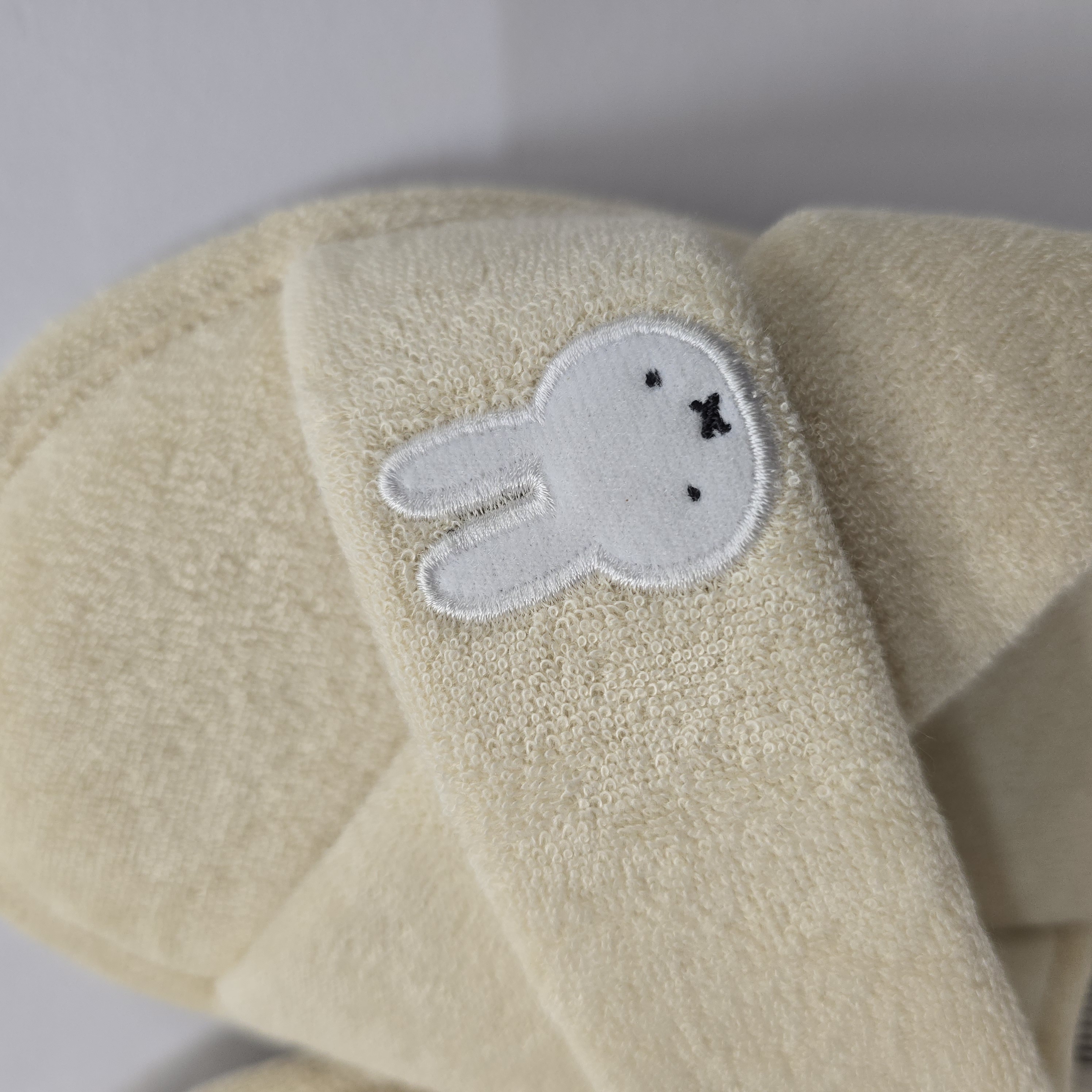 miffy 女士毛巾料拖鞋 202-1546 米白