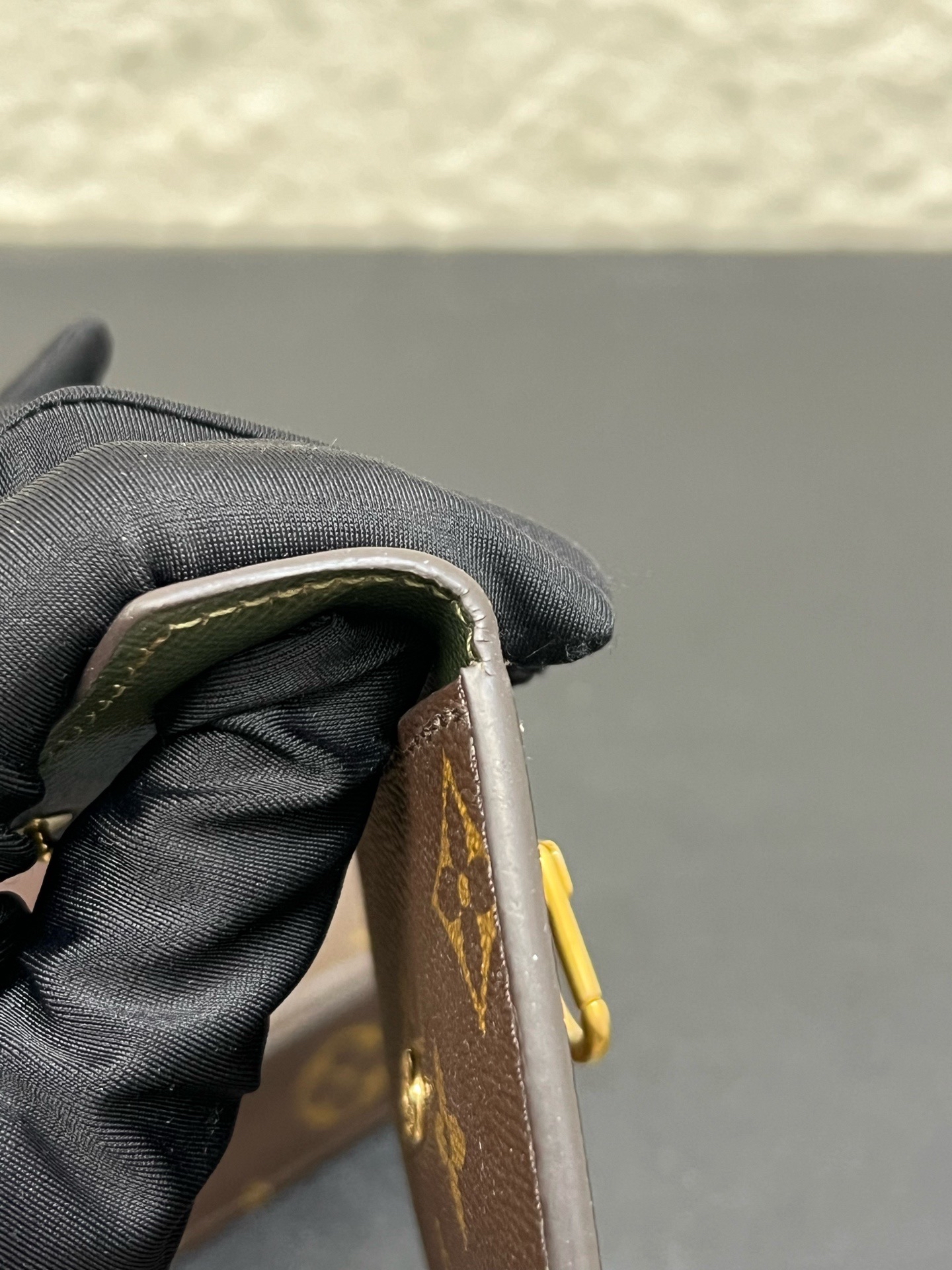 【預訂貨品】LV老花綠三合一woc