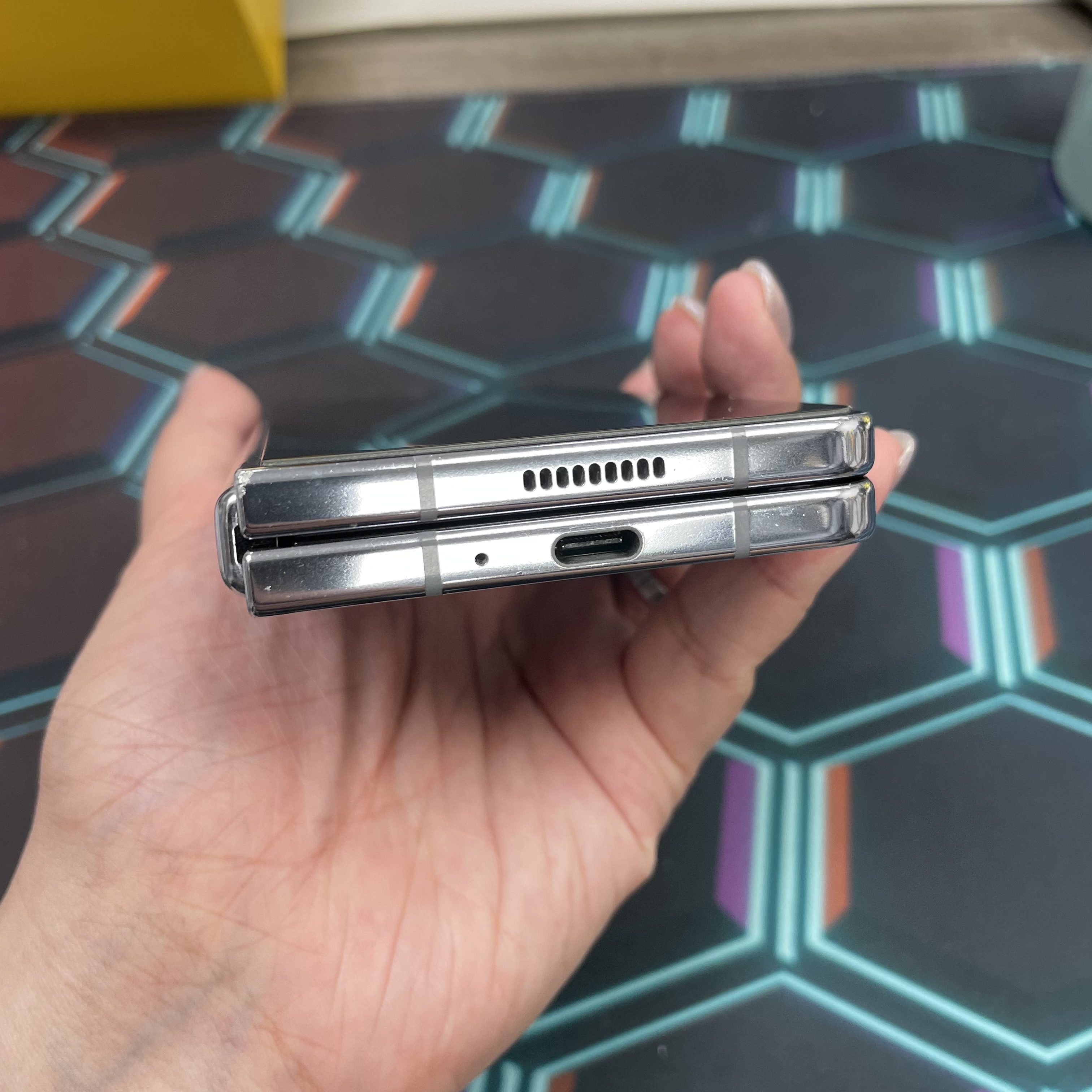 *6861 Galaxy Z Fold 5 超靚機 12+512GB 藍色 blue