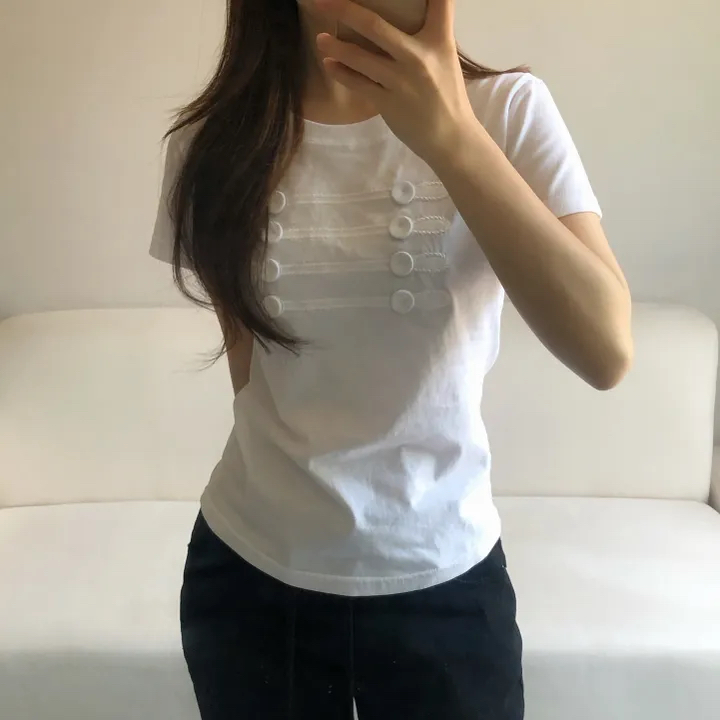 Napoleonic Short Sleeve Top