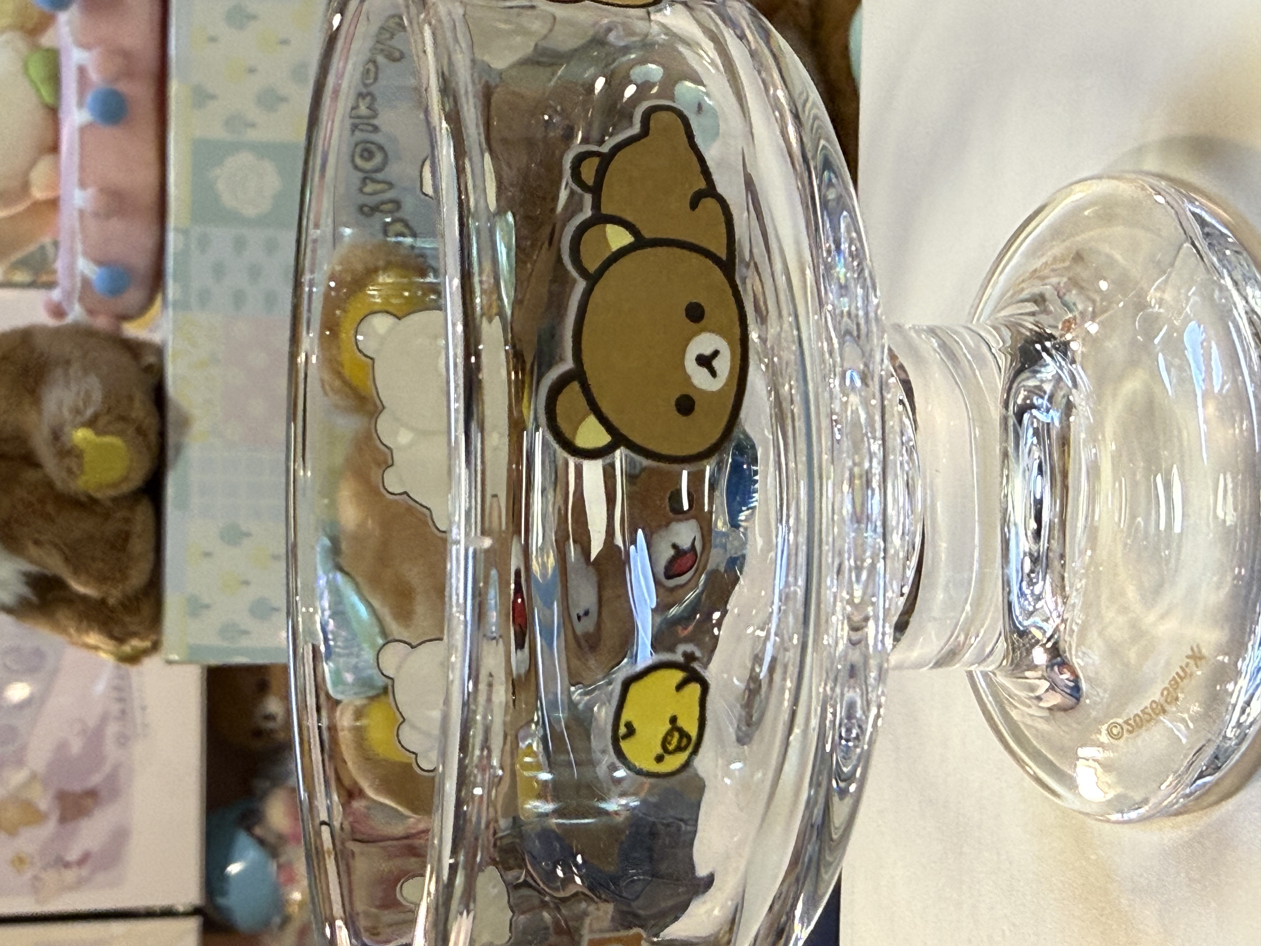 《現貨》全新韓國限定 Rilakkuma玻璃杯連匙羹套裝