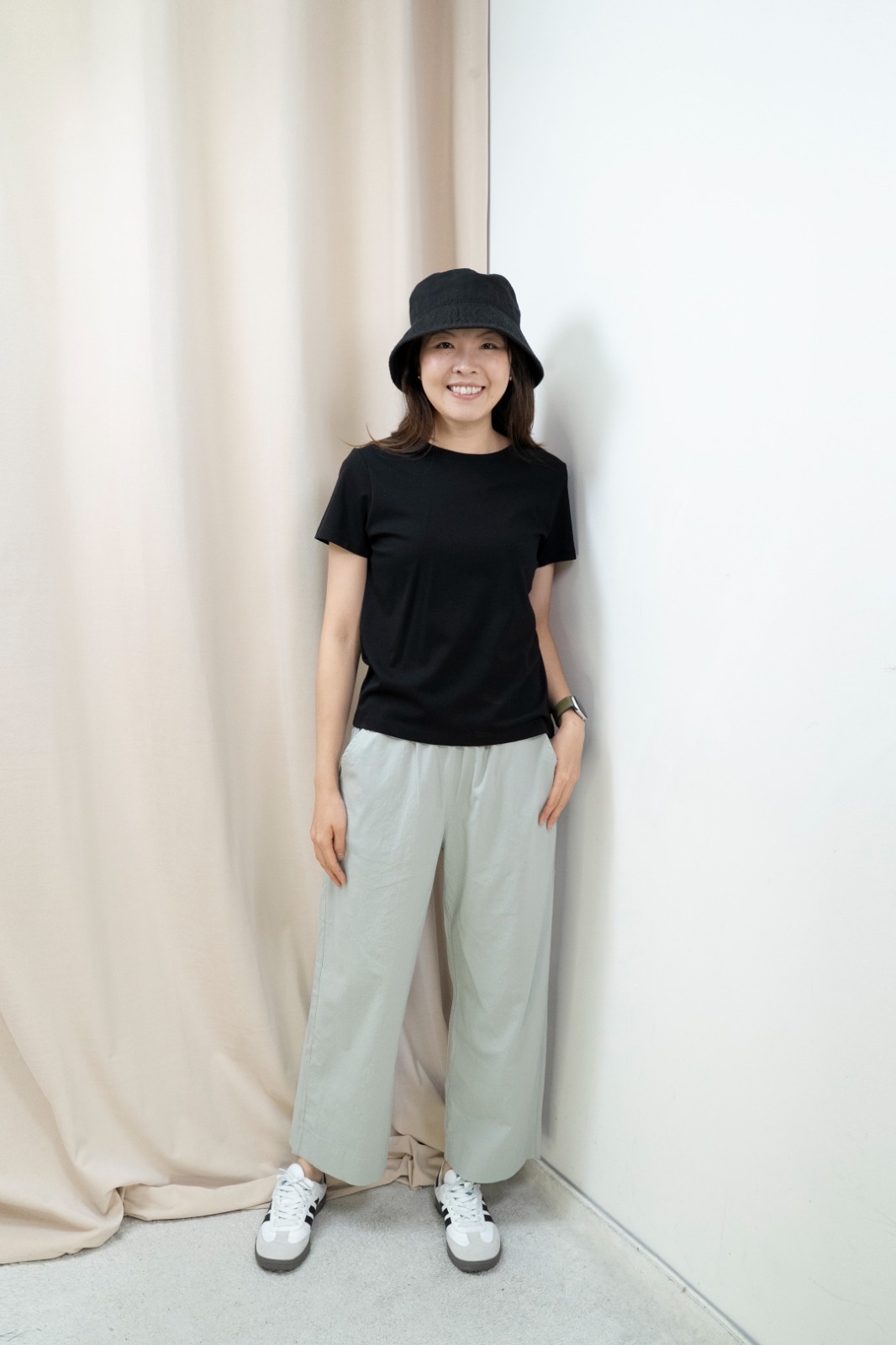 顯瘦涼爽Tee（黑色）